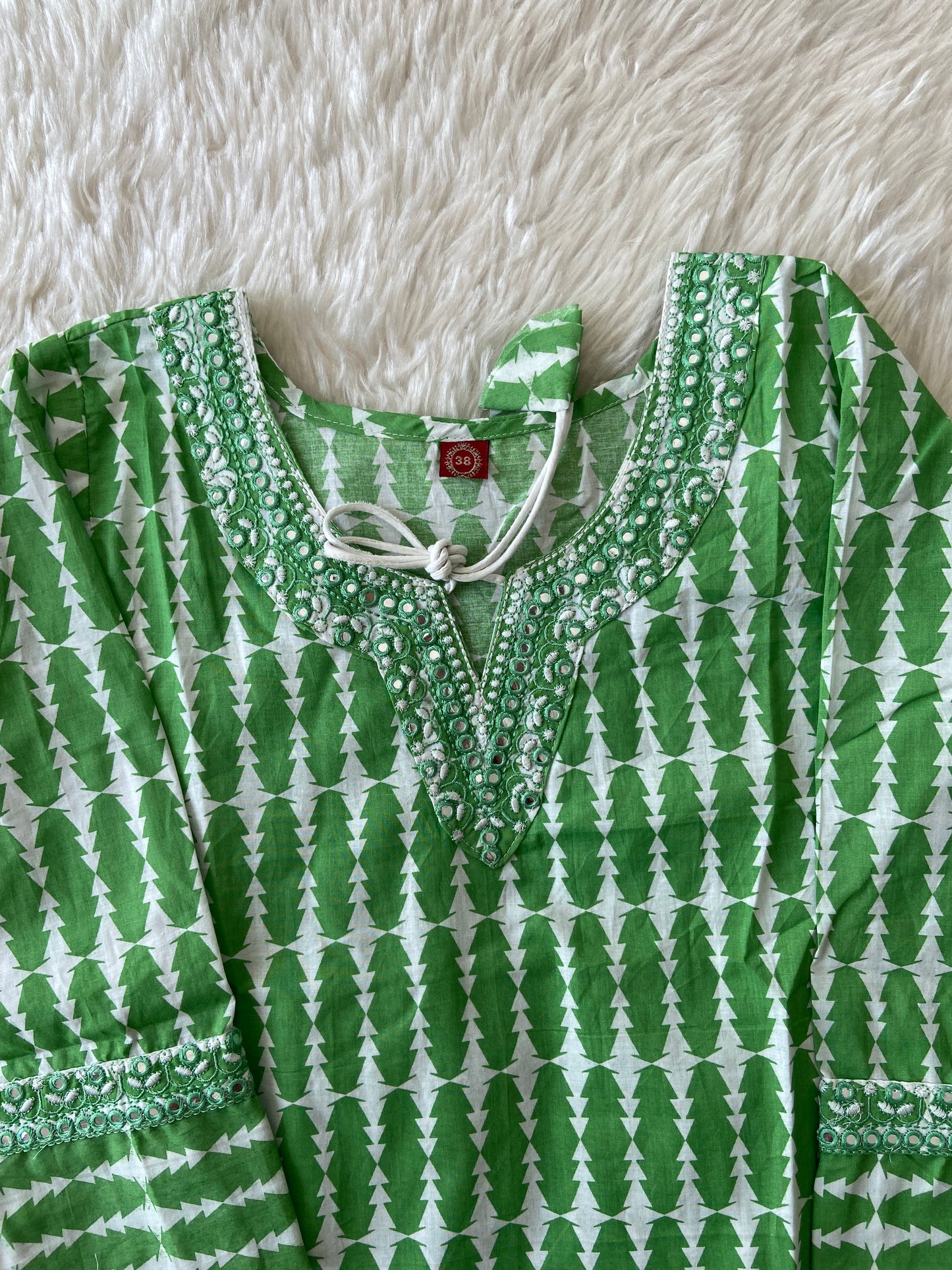 Pure Cotton Short Kurti