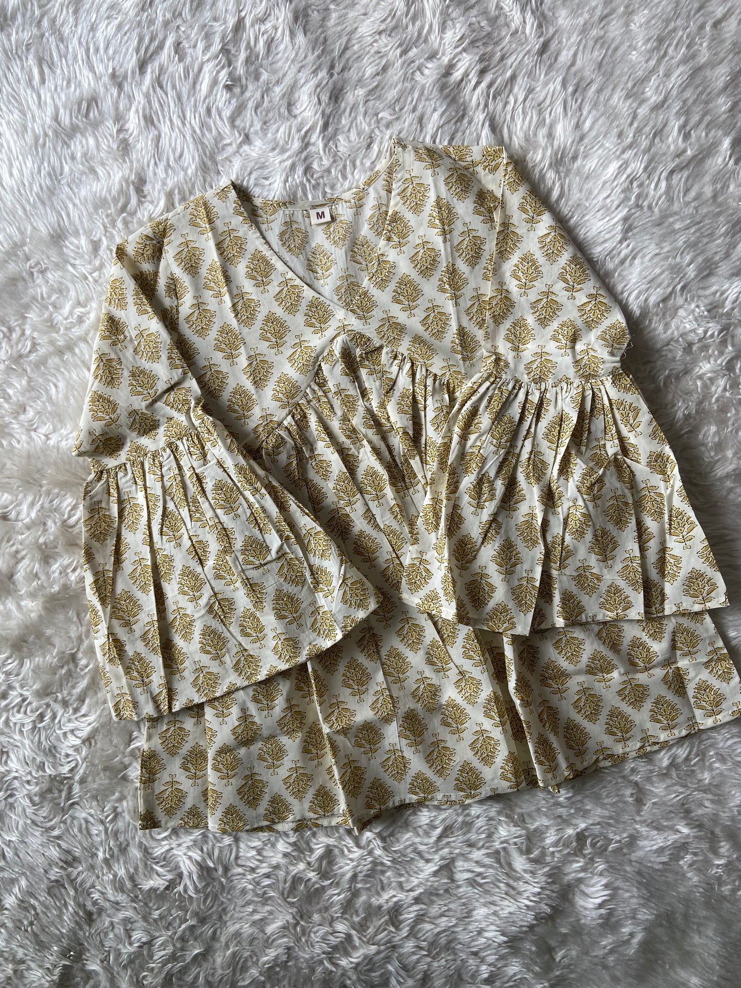 Premium Cotton Peplum short Kurti