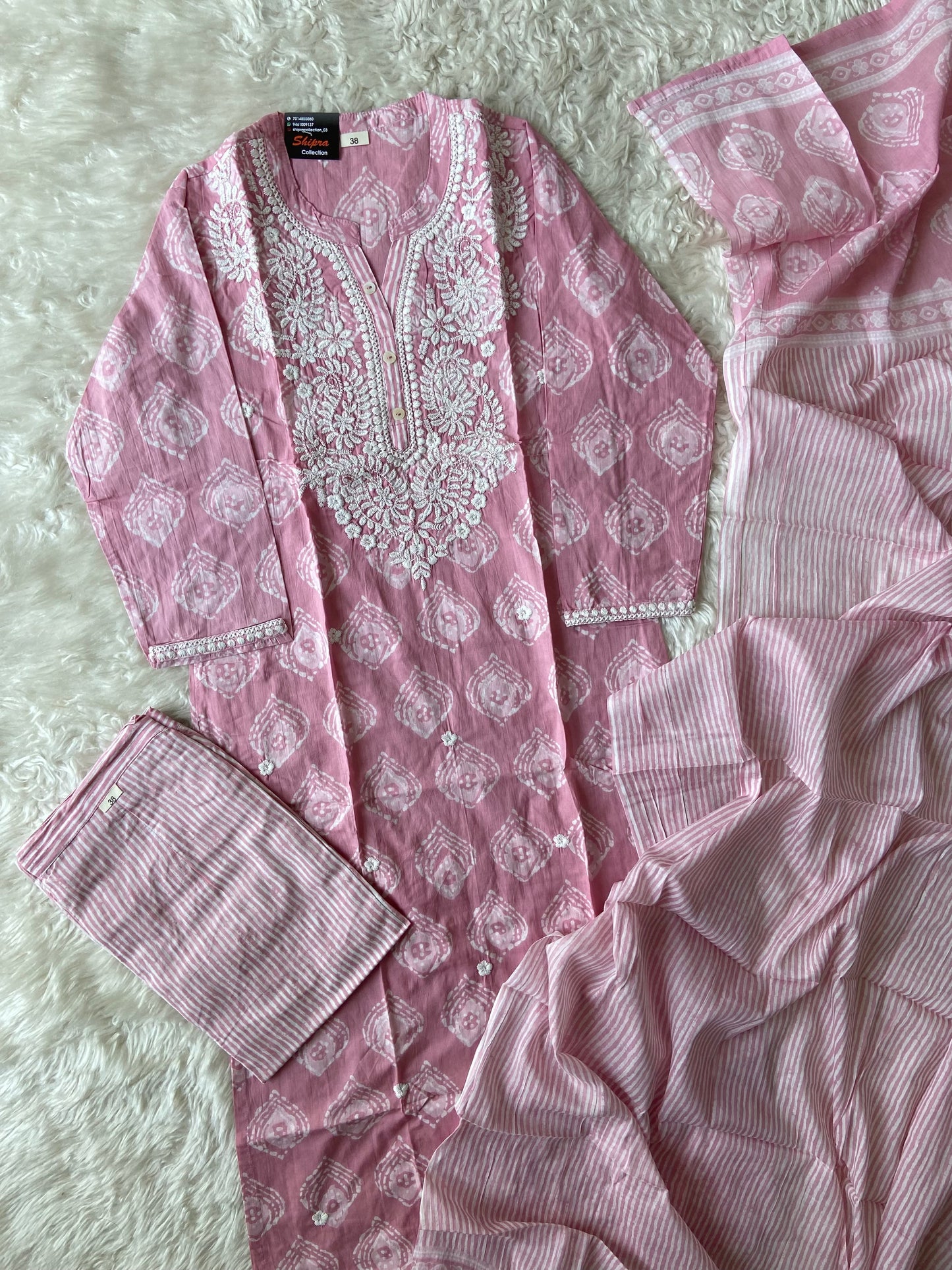 Premium Cotton Thread Work Collection