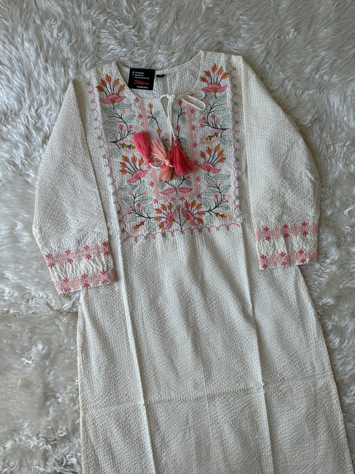 Premium Cotton Thread Work Collection