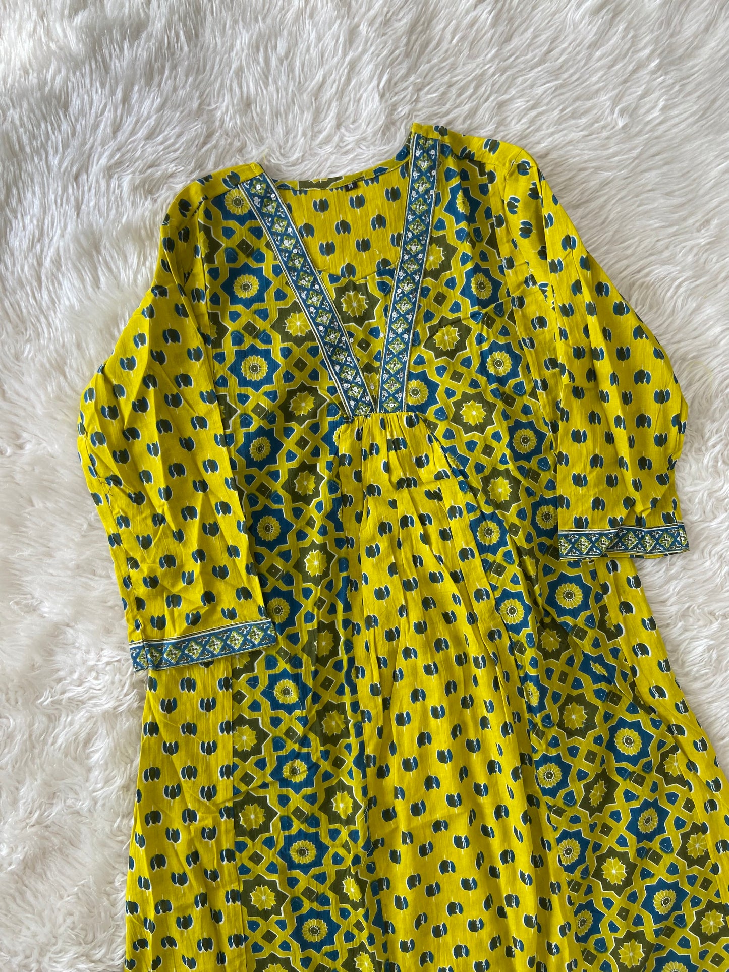 Cotton Kurti Pant Set