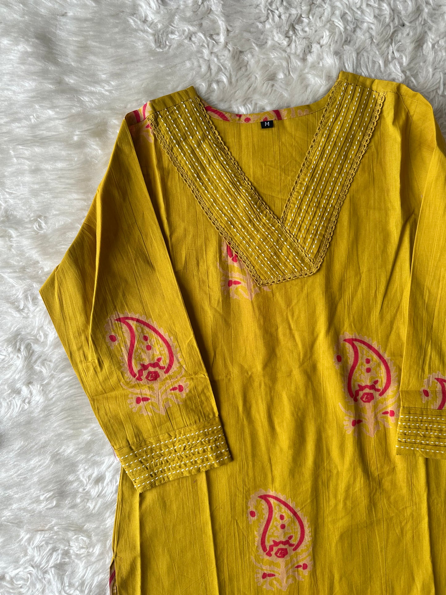 Budget Friendly Kurti Pant Dupatta Set