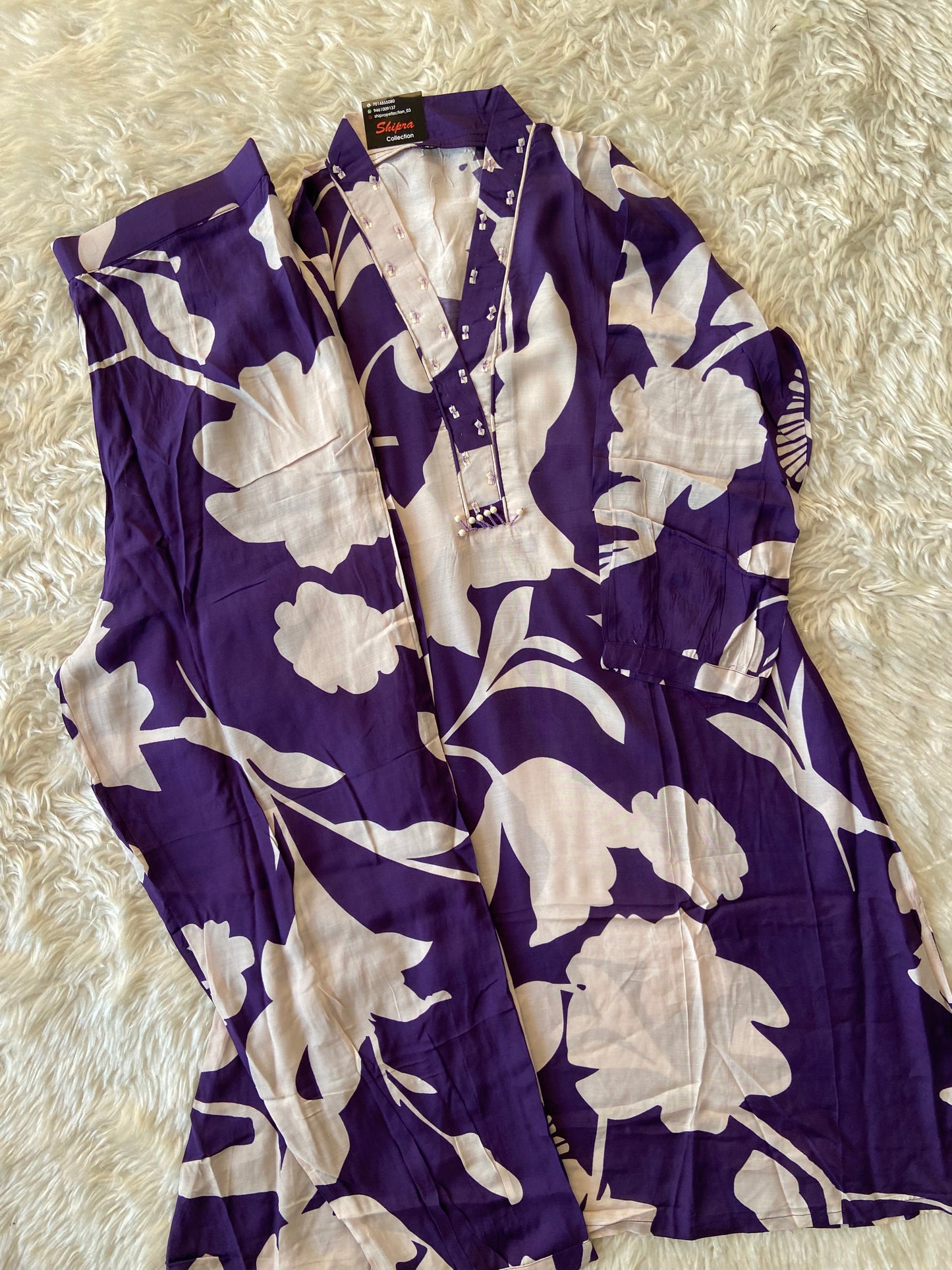 Butter Silk co-ord Set