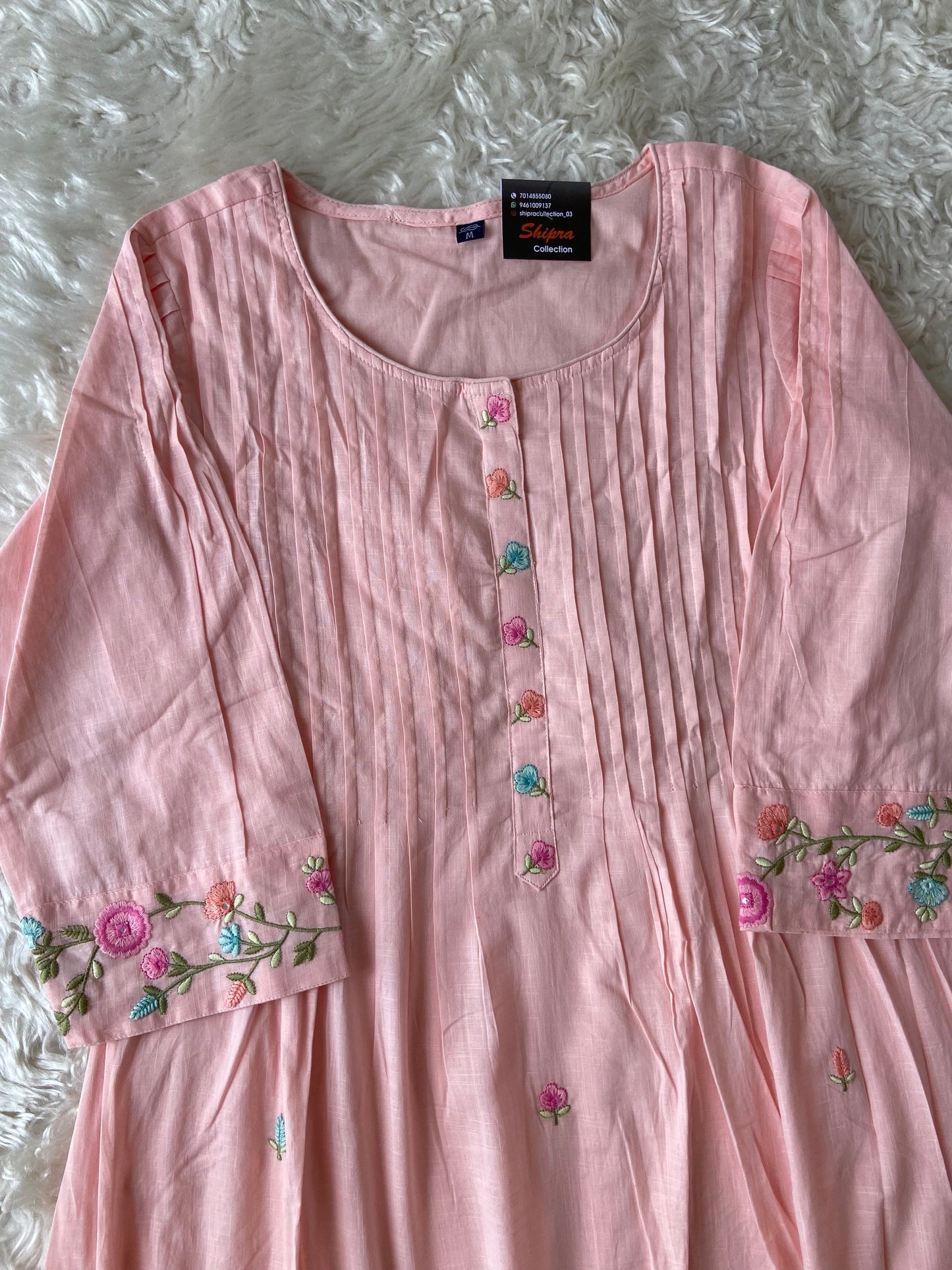 Steal Deal 🚨 Mul Cotton Kurti Pant Dupatta Set