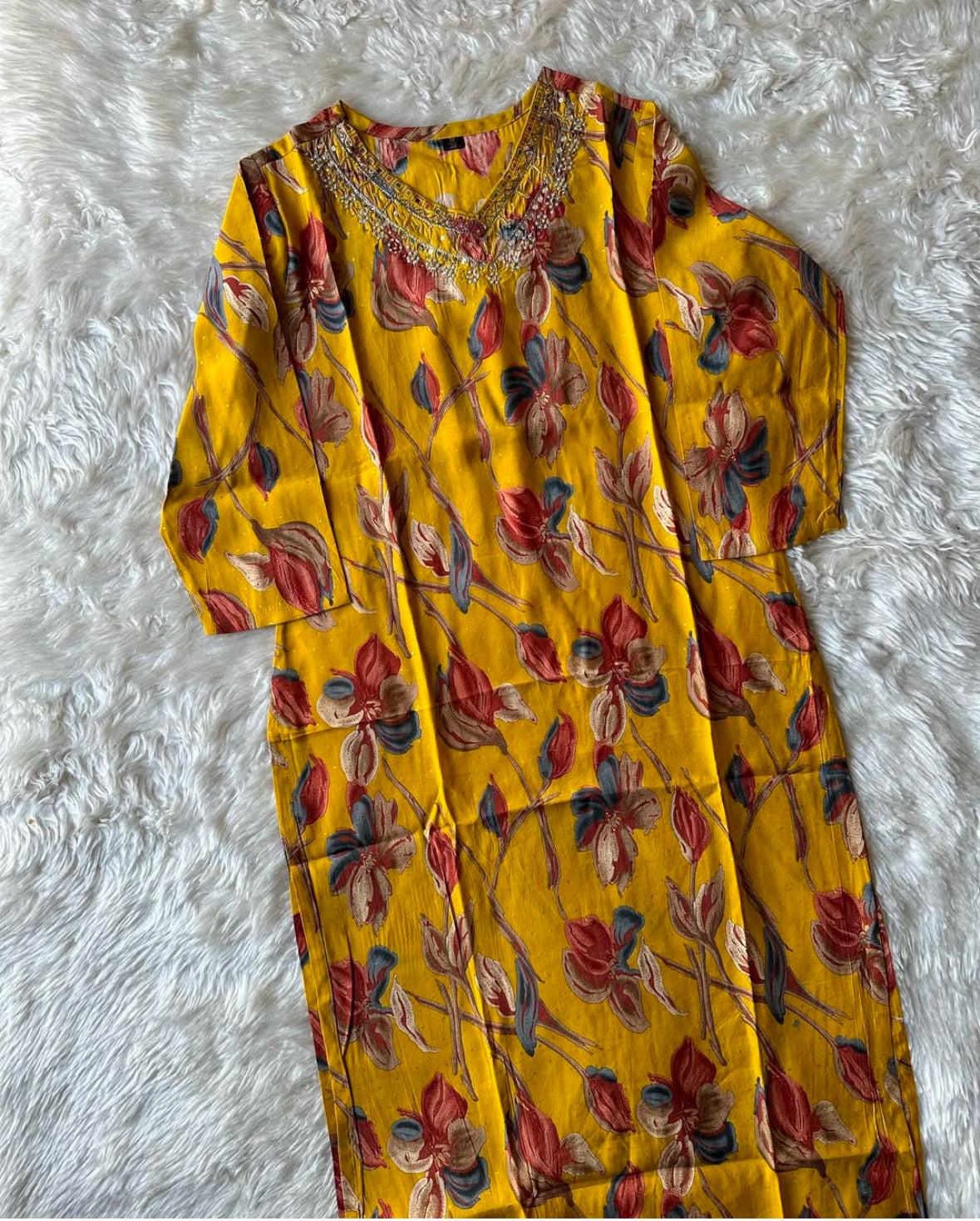 Stock Clearance 🚨 Pure Muslin Silk Kurti Pant Set