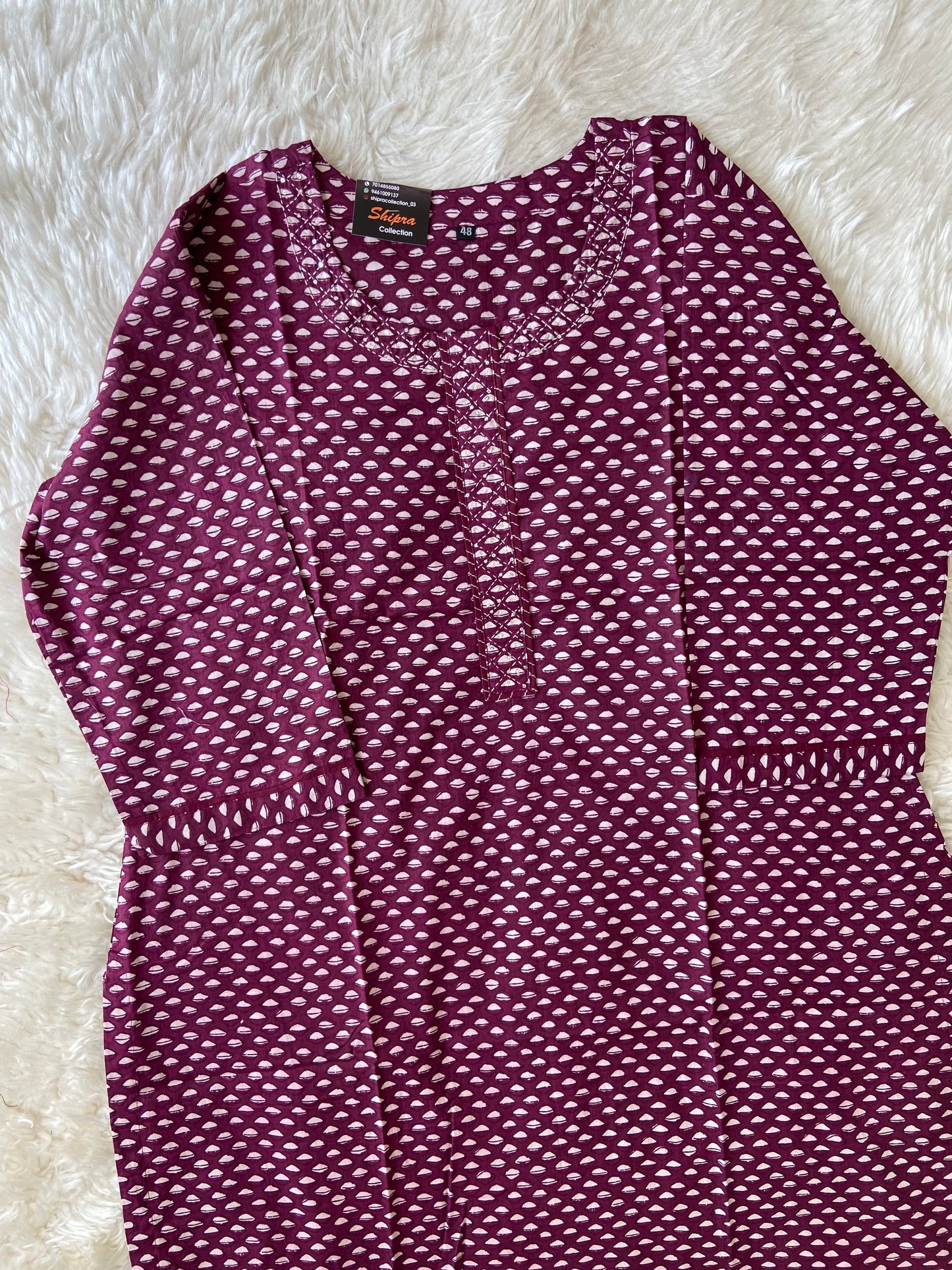 Premium Cotton Kurti
