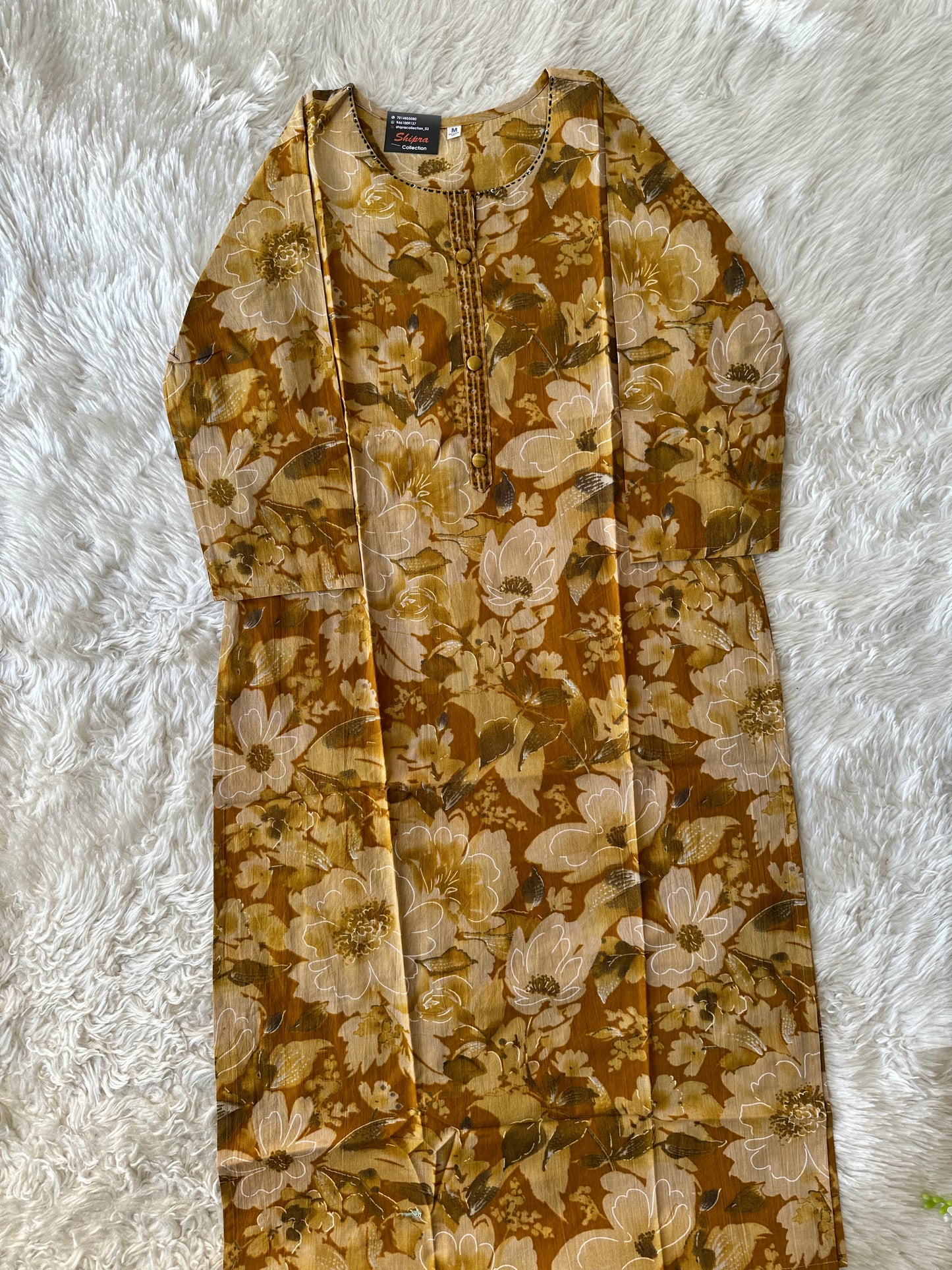 Premium Cotton Kurti Pant Dupatta Set
