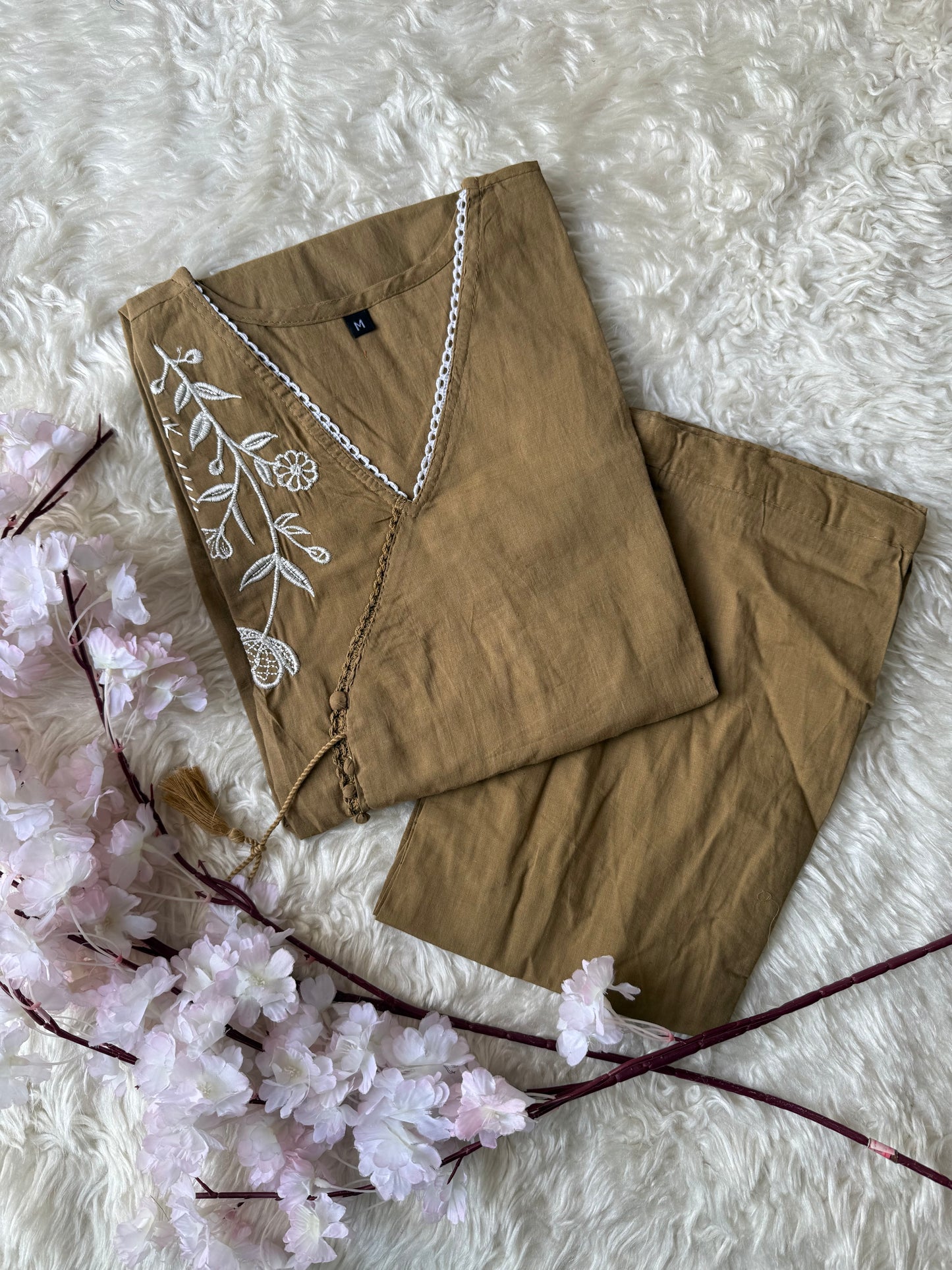 Cotton Kurti Pant Set