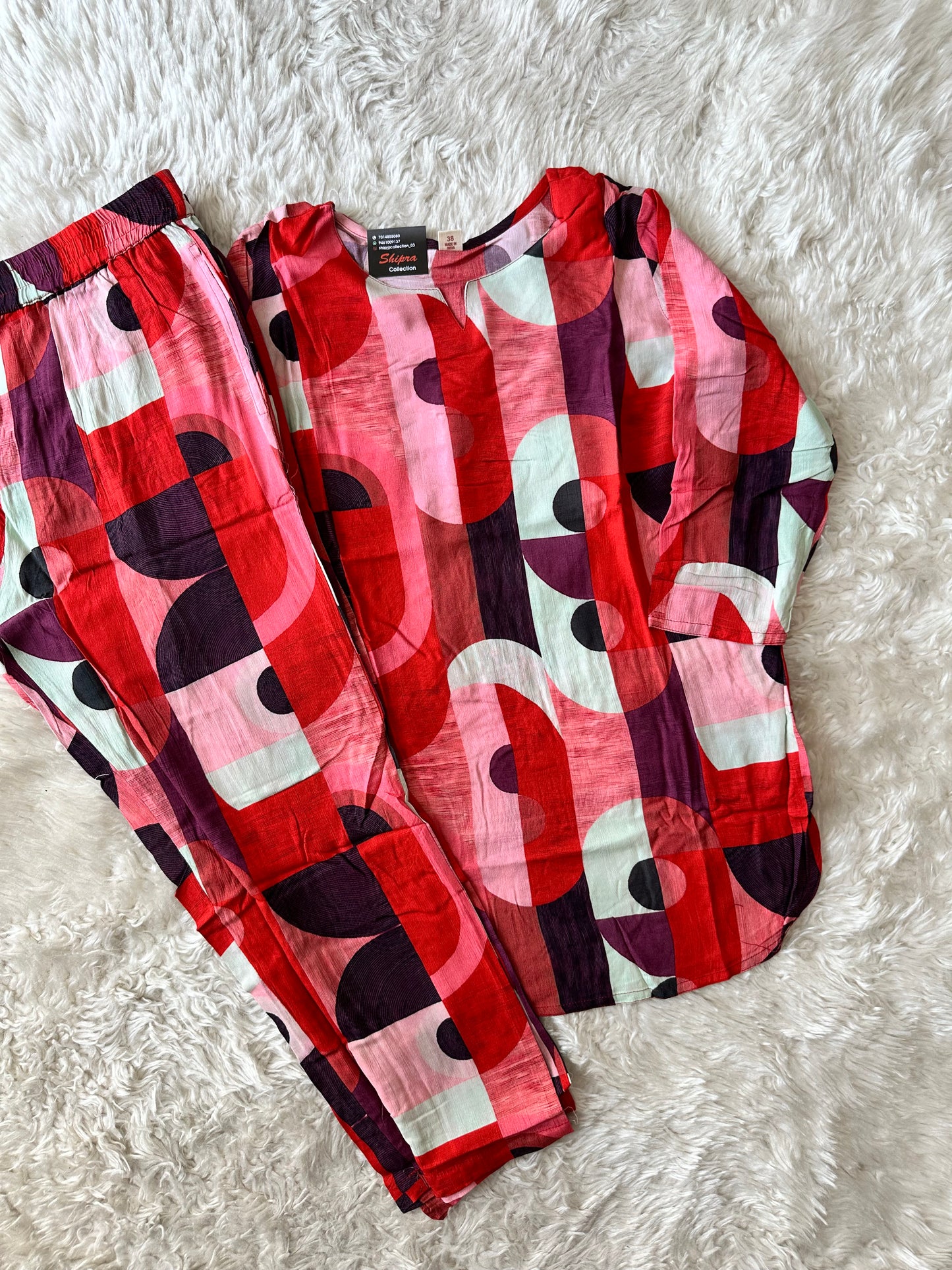 Viscose Fabric Lounge Wear
