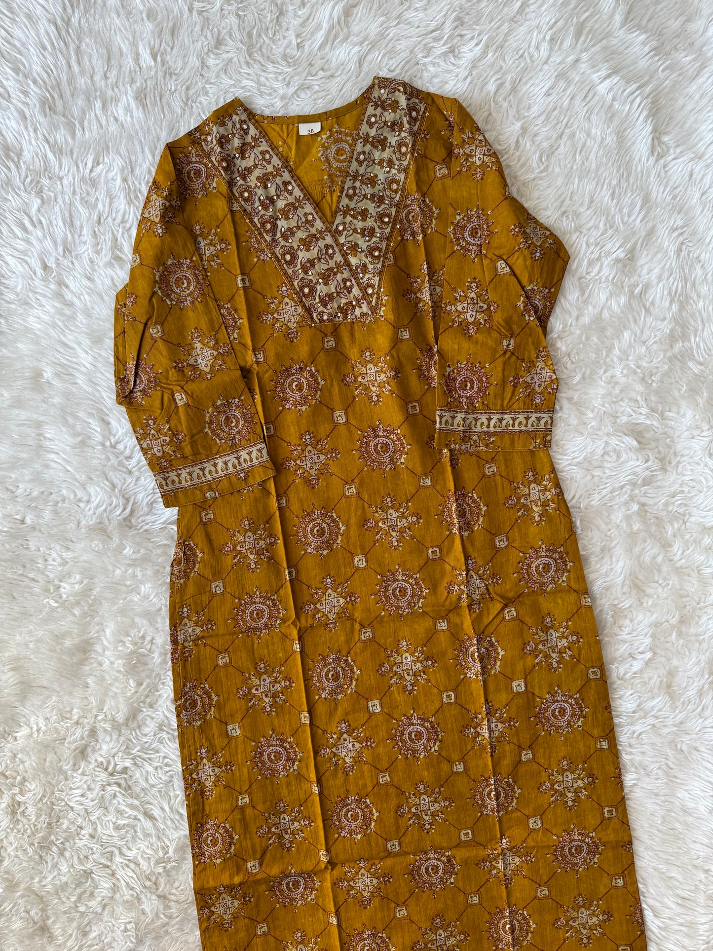 Premium Cotton Kurti Pant Dupatta Set