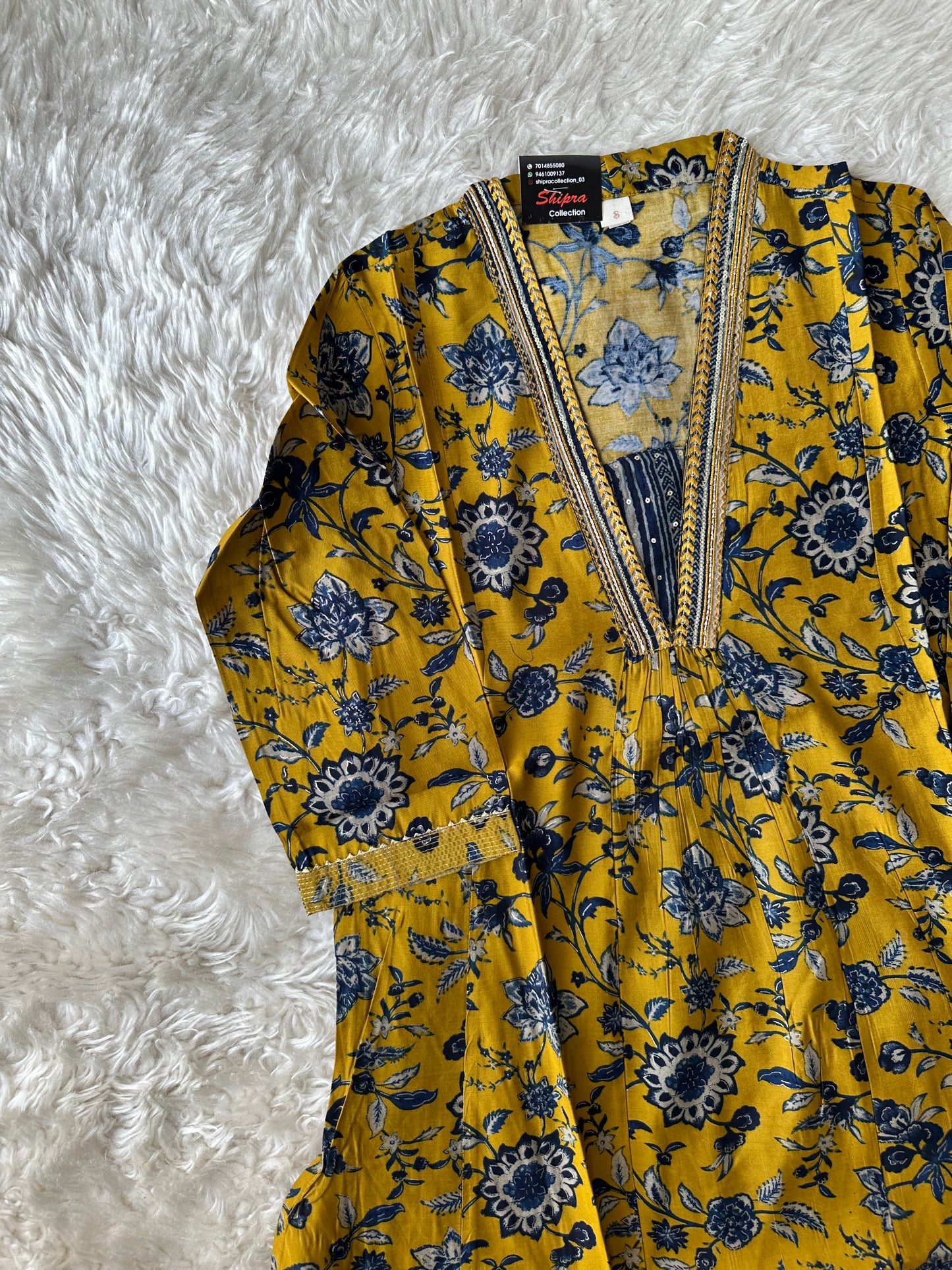 Pure Muslin Silk kurti