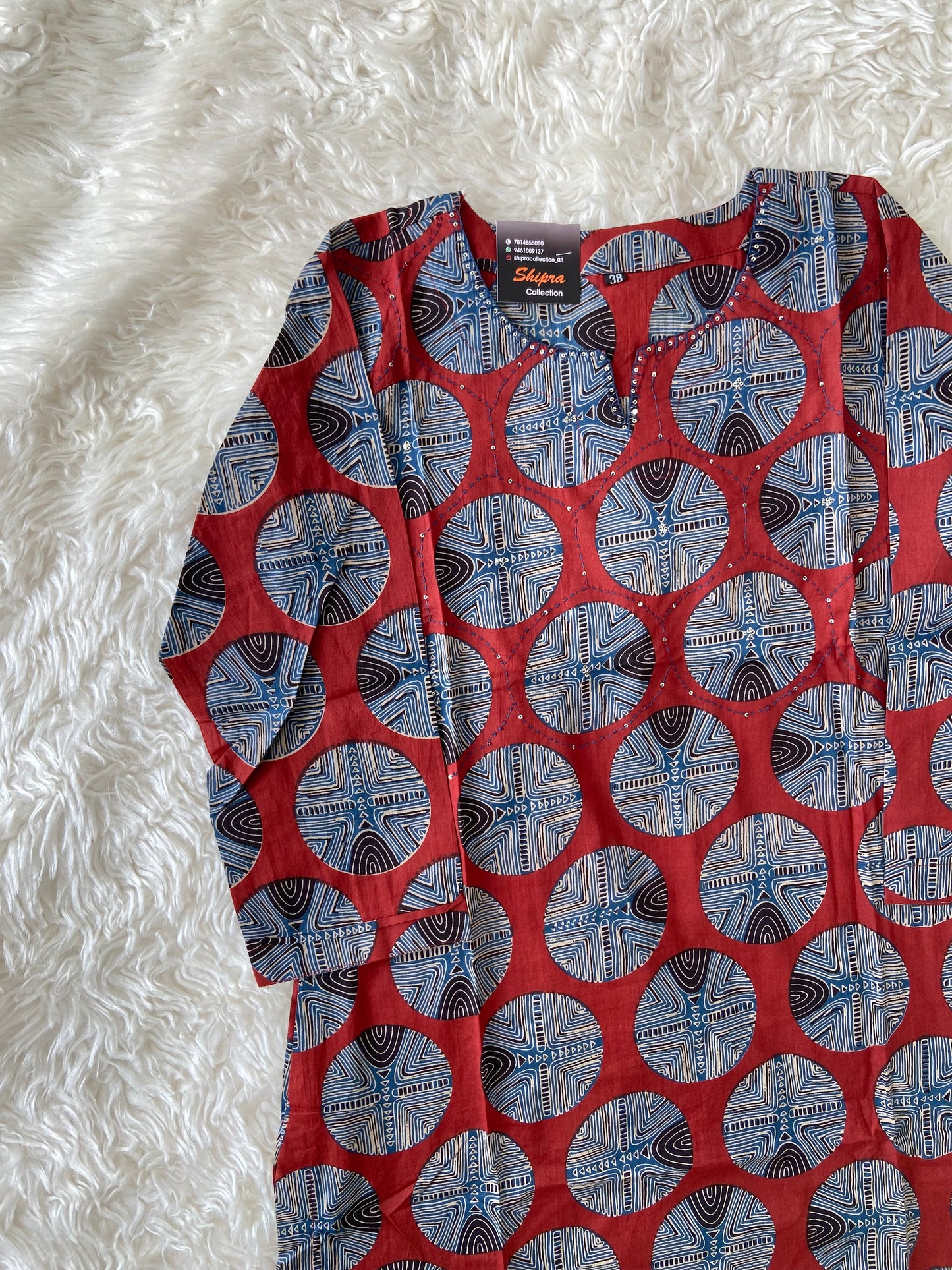 Premium Cotton Kurti Pant Dupatta Set