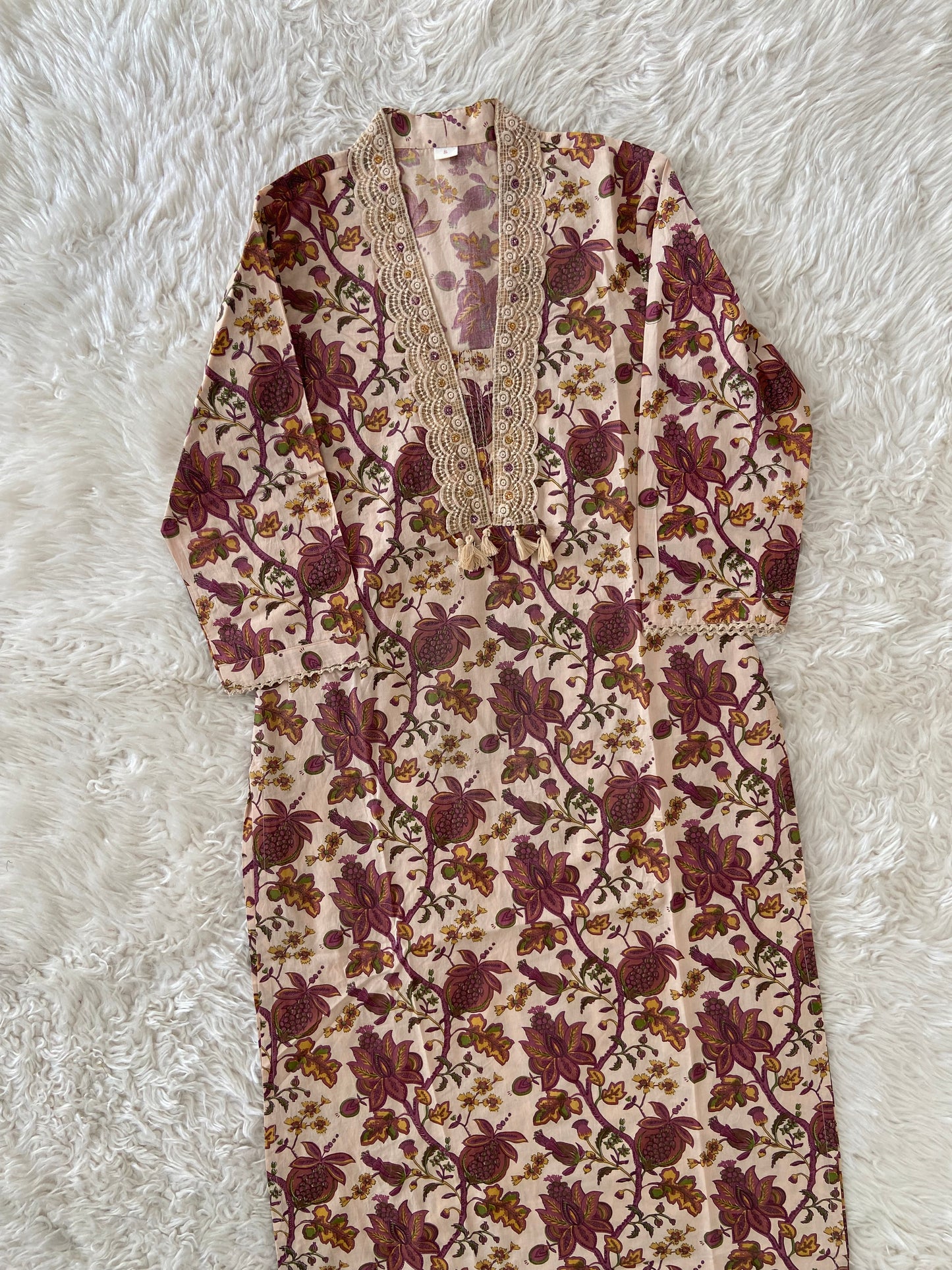 Premium Cotton Kurti Pant Dupatta Set