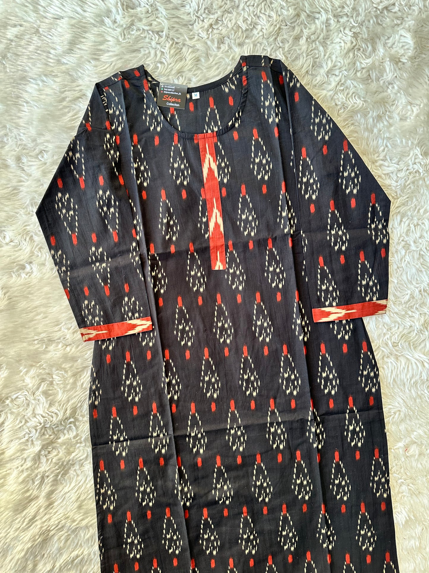 Premium Cotton Kurti Pant Jacket Set