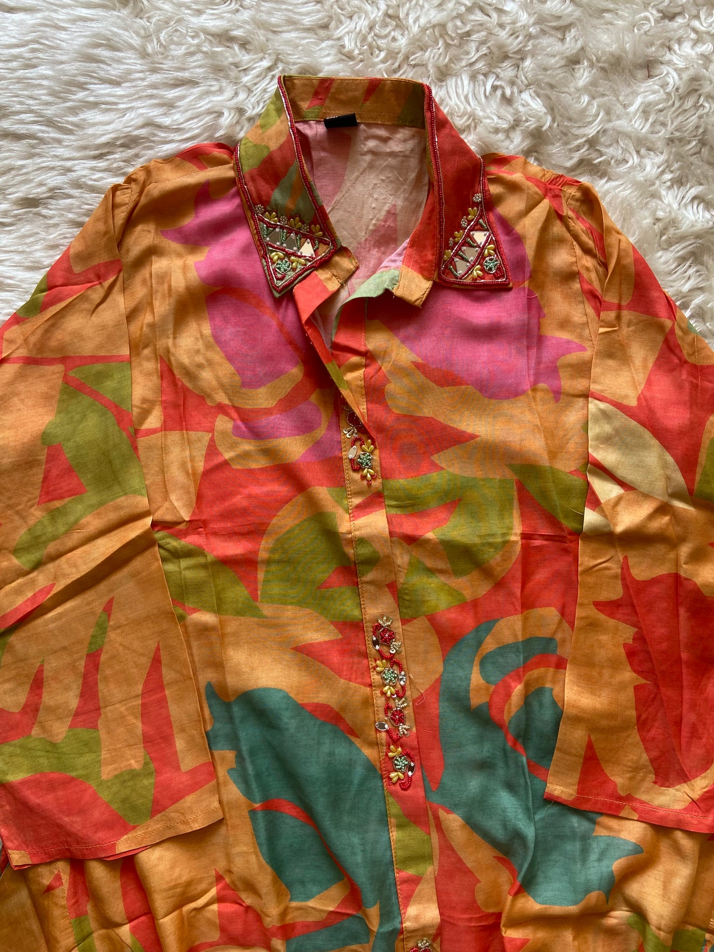 Premium Muslin Silk co-ord Set