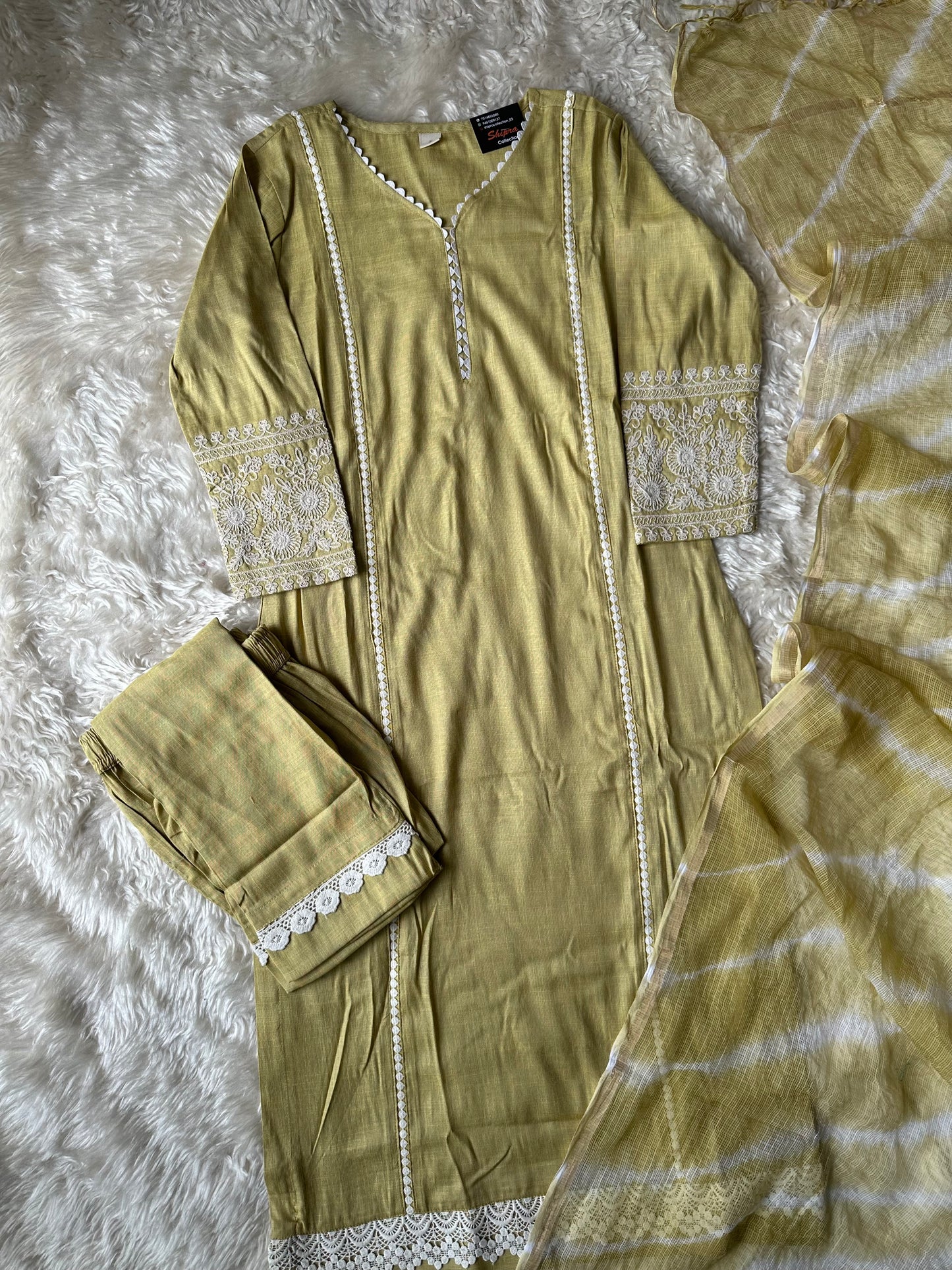 Slub Rayon Doriya Love ♥️ Set