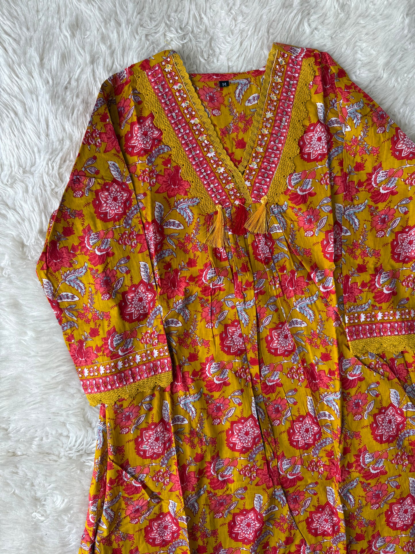 Budget Friendly FLARE Kurti Pant Dupatta Set