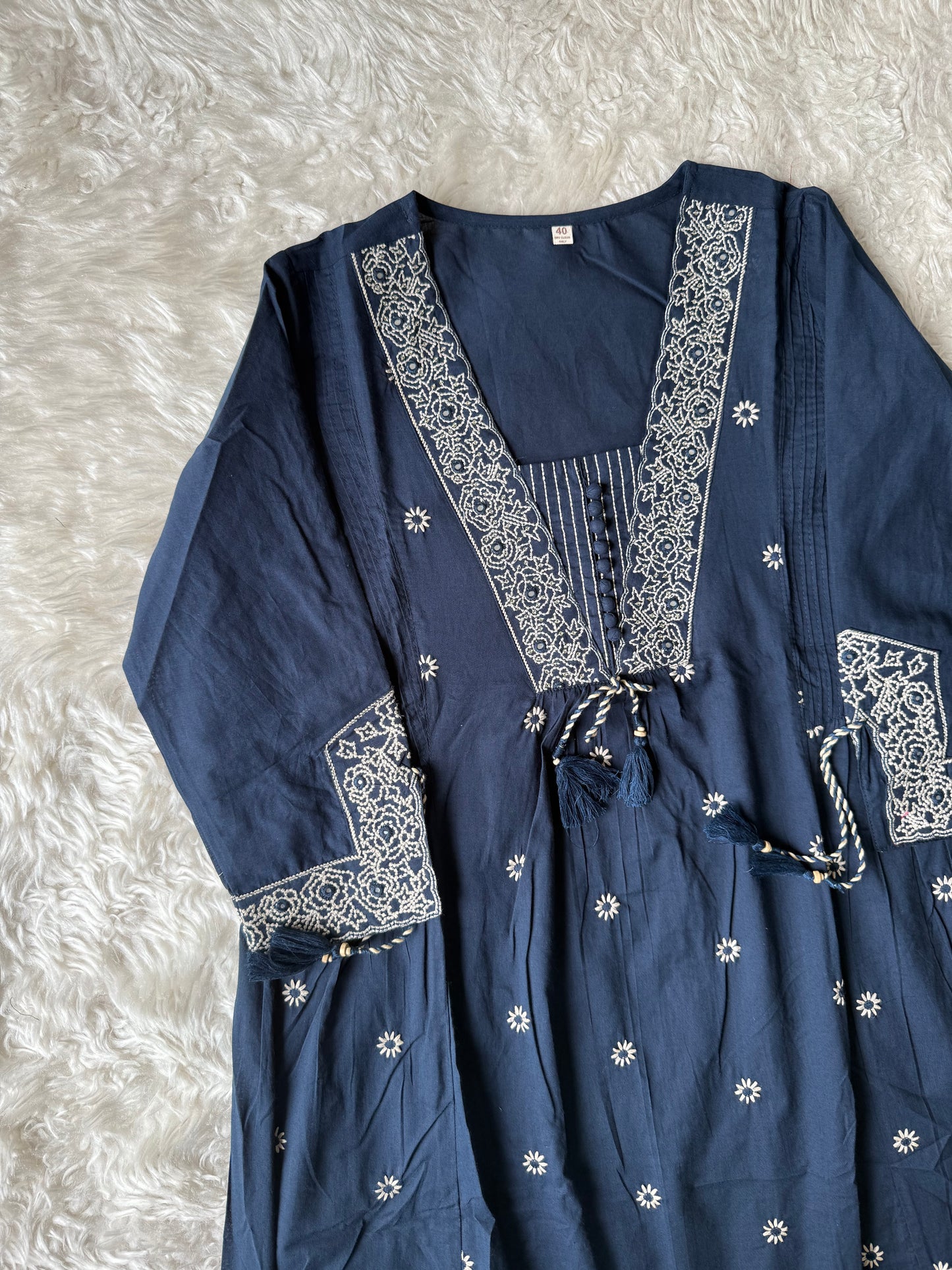Premium Cotton Kurti Pant Dupatta Set