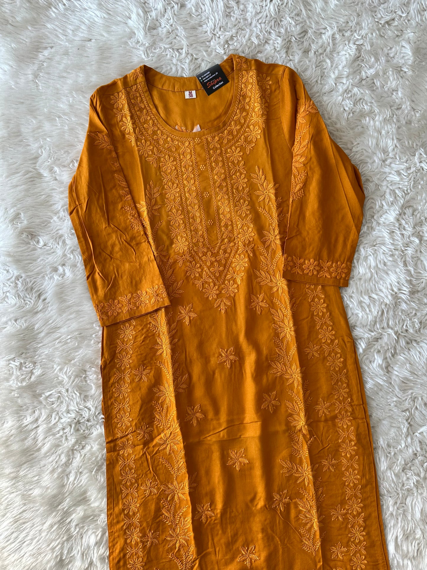 Rayon Kurti Pant Set