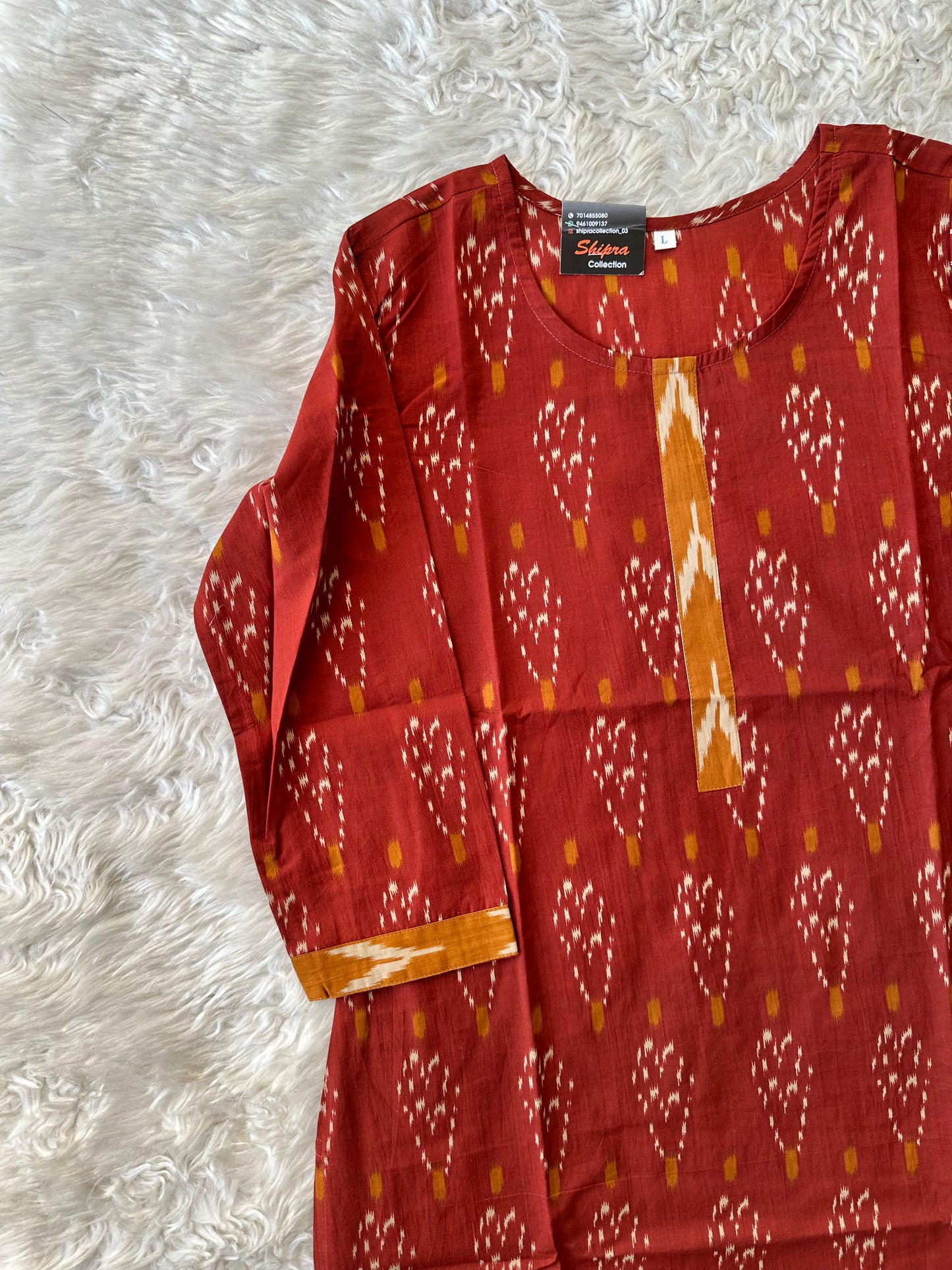 Premium Cotton Kurti Pant Jacket Set