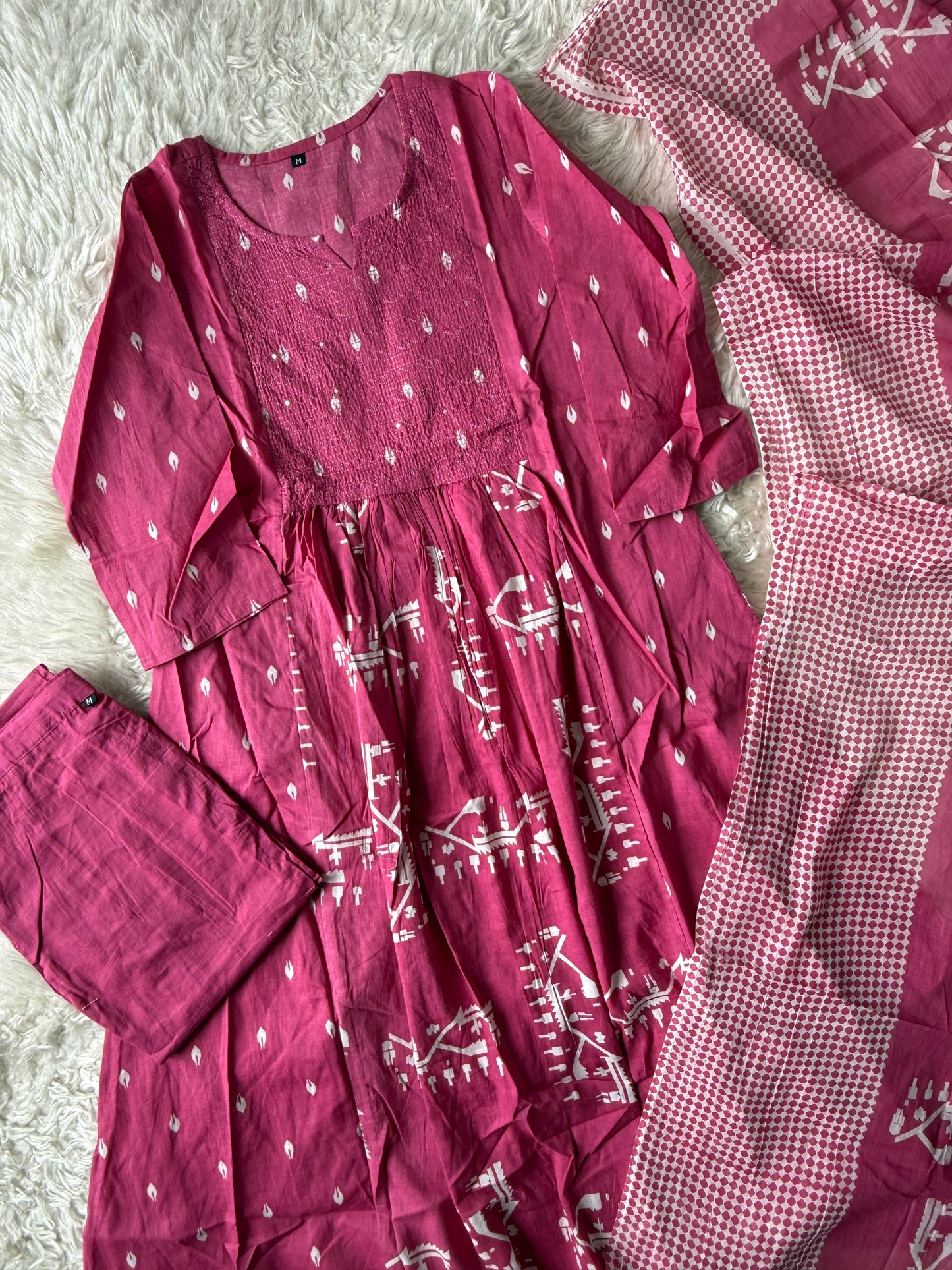 Budget Friendly Cotton flare Set