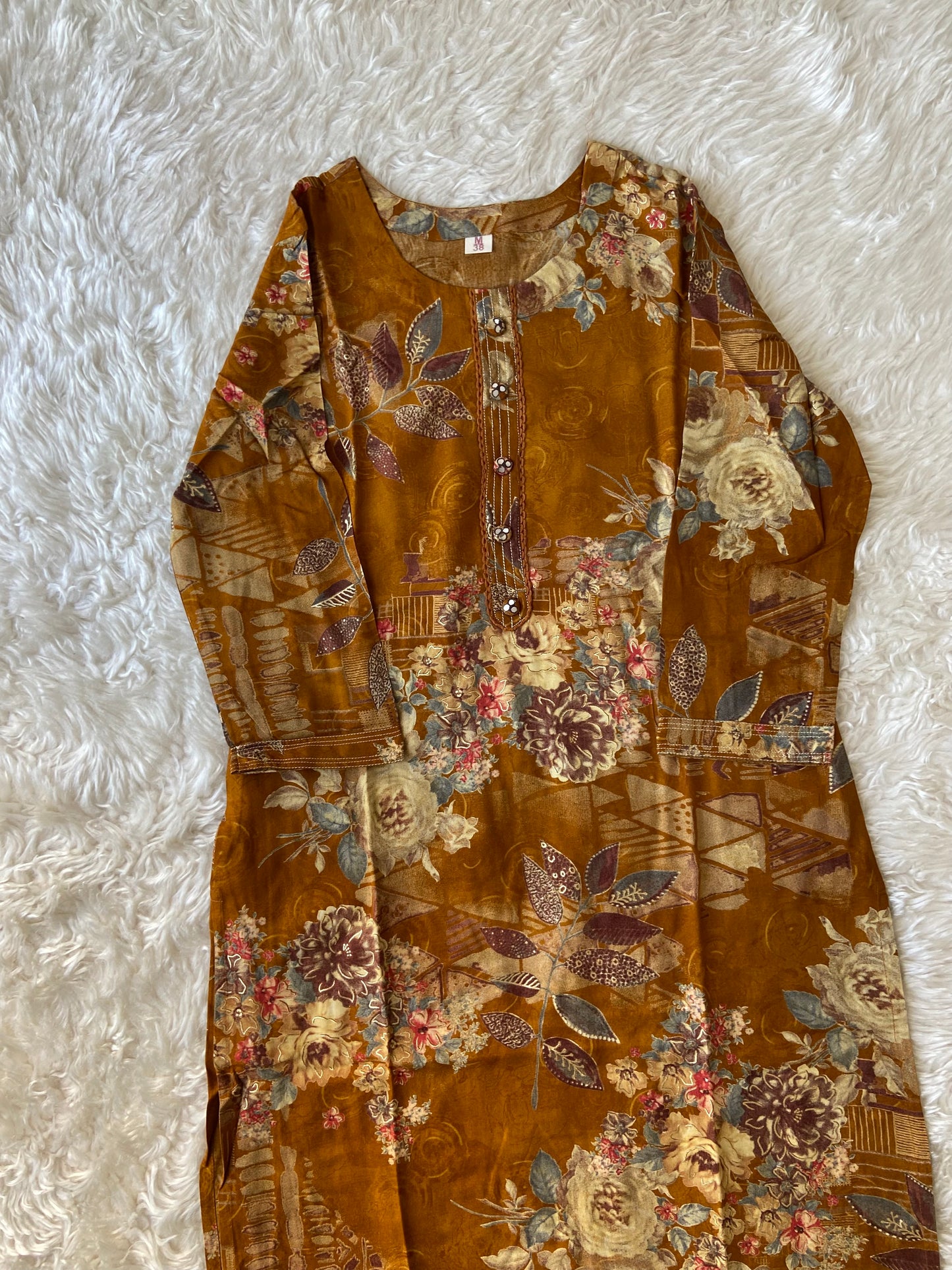 Soft Rayon Kurti Pant Set