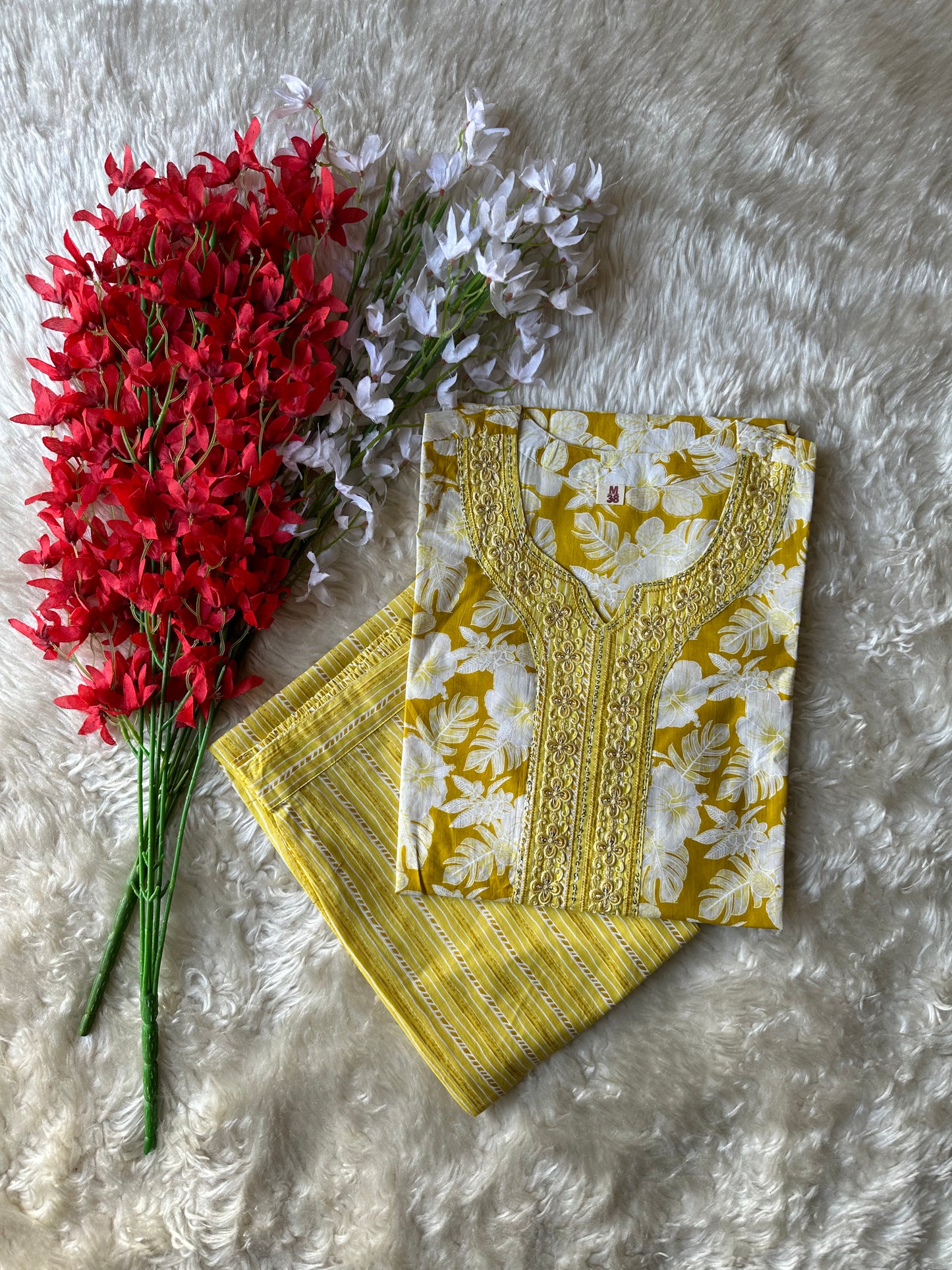 Stock Clearance 🚨 Pure Cotton Kurti Pant Set