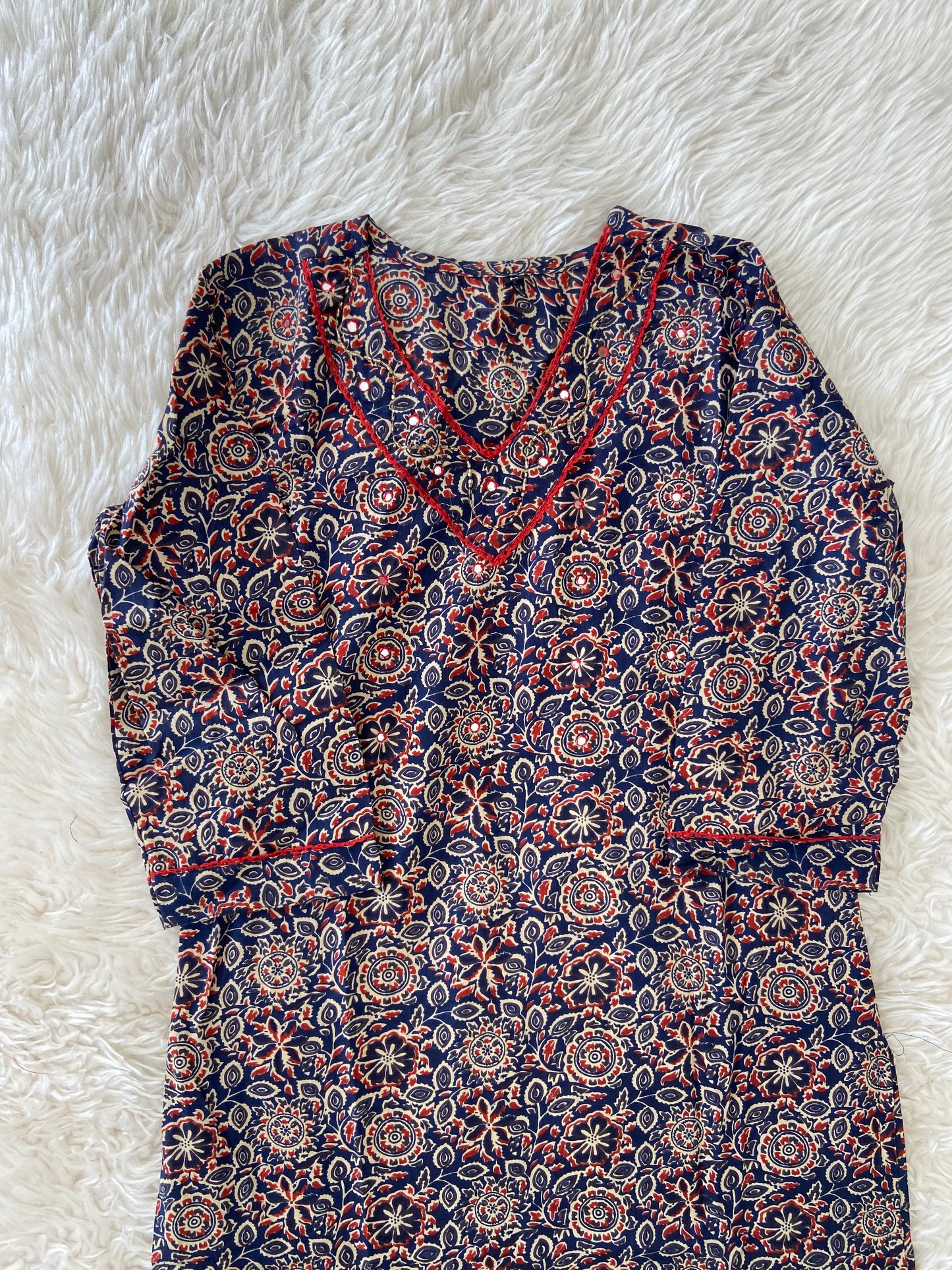 Cotton Kurti Pant Set