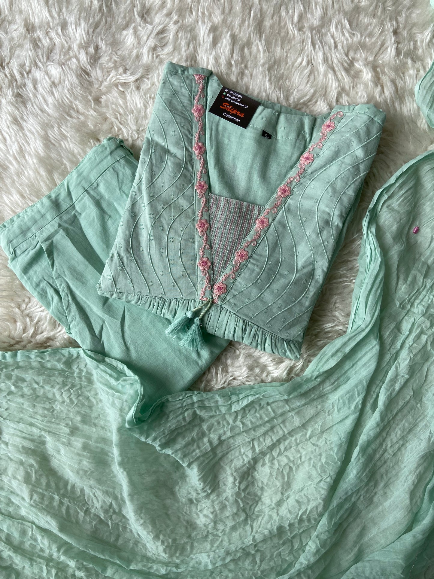 Stock Clearance 🚨
Premium Cotton Thread Work Collection