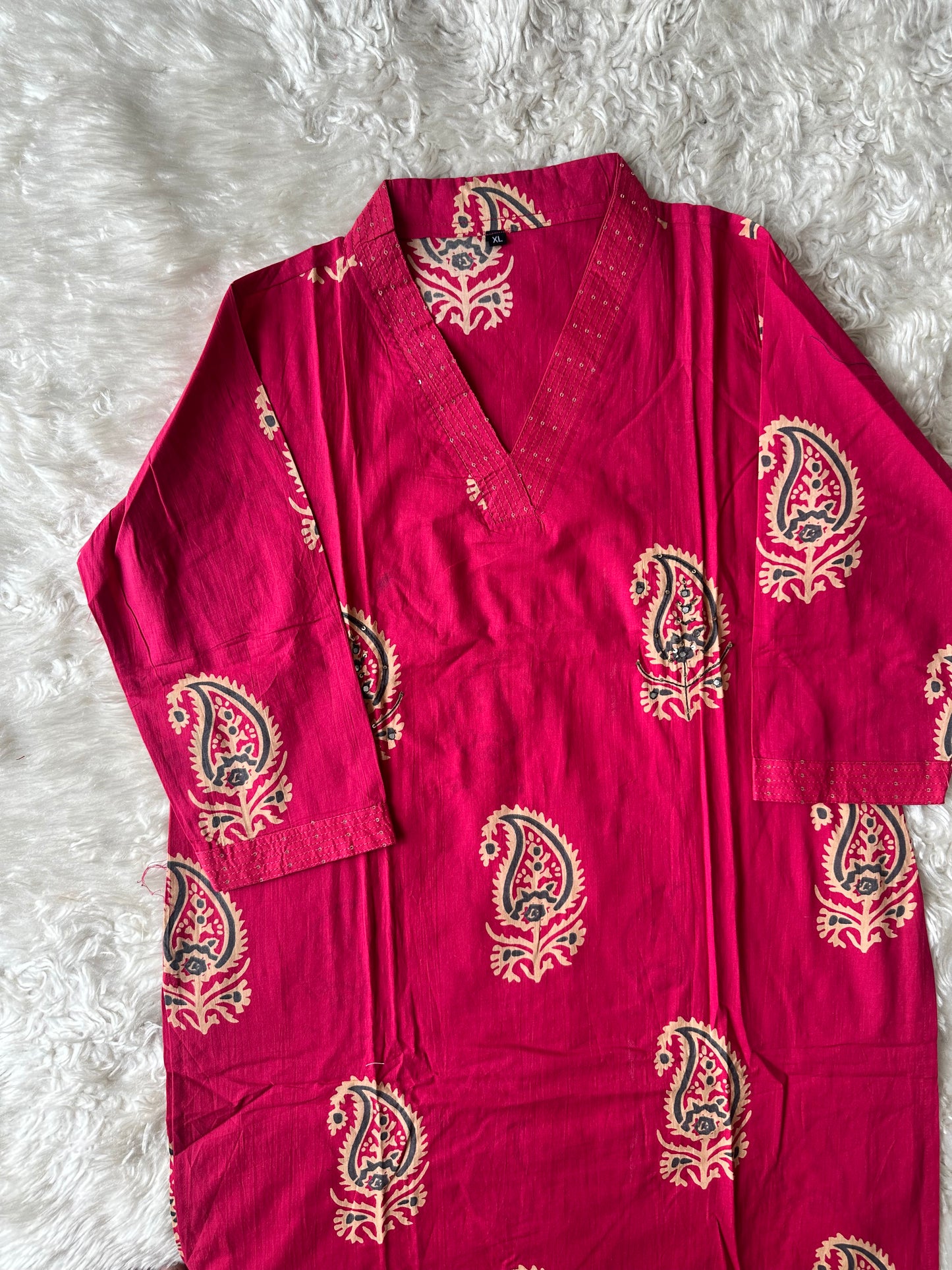Budget Friendly Kurti Pant Dupatta Set