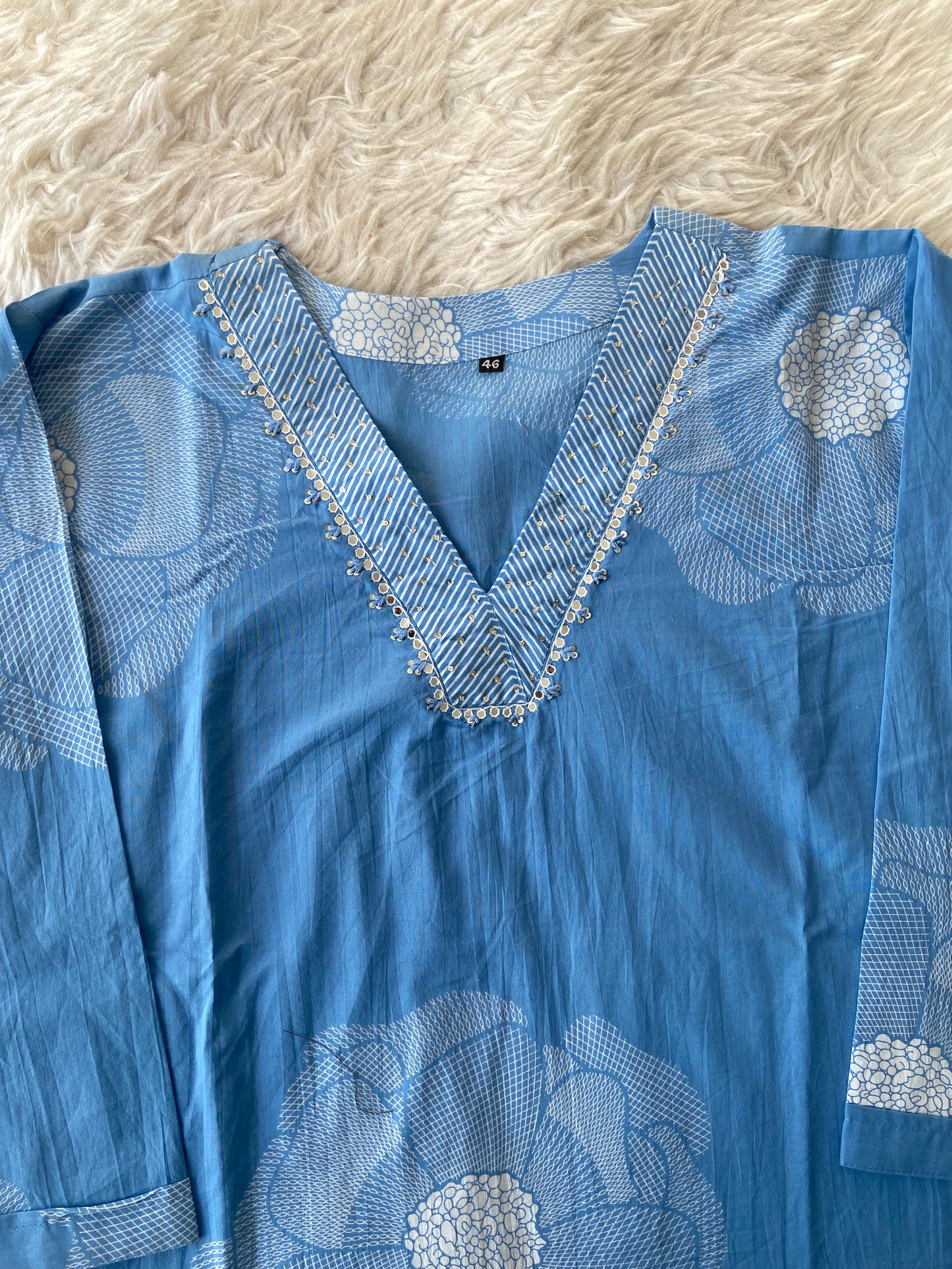 Premium Cotton Kurti Pant Dupatta Set