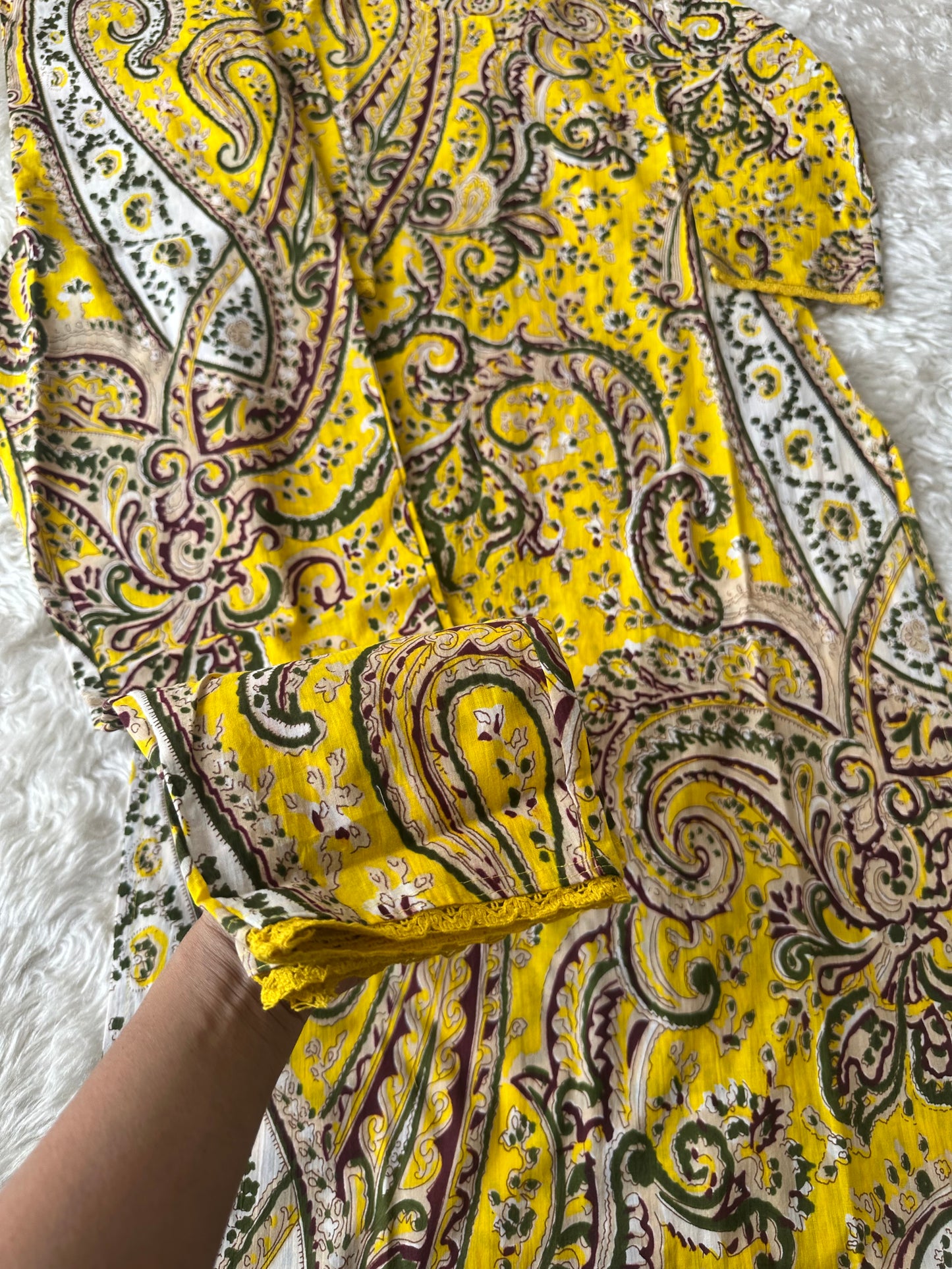 Cotton Kurti Pant Set