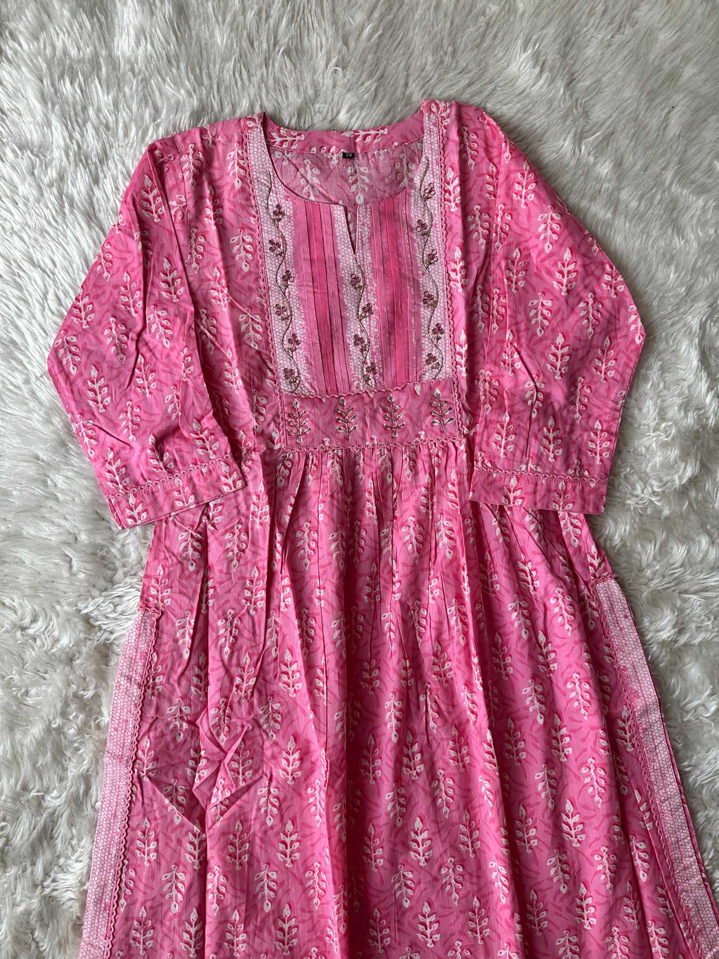 Stock Clearance 🚨 Premium Cotton Kurti Pant Set
