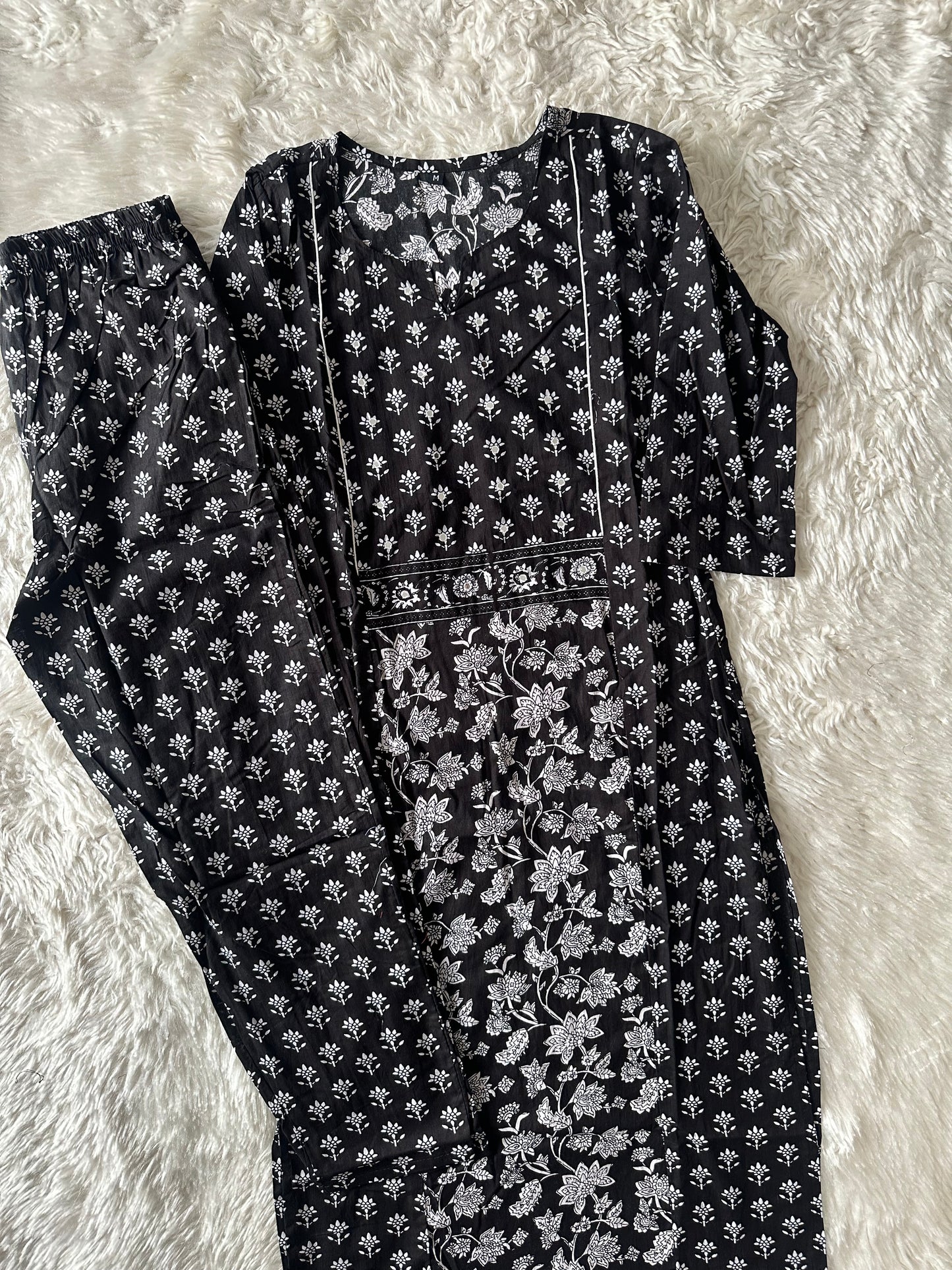 Cotton Kurti Pant Set