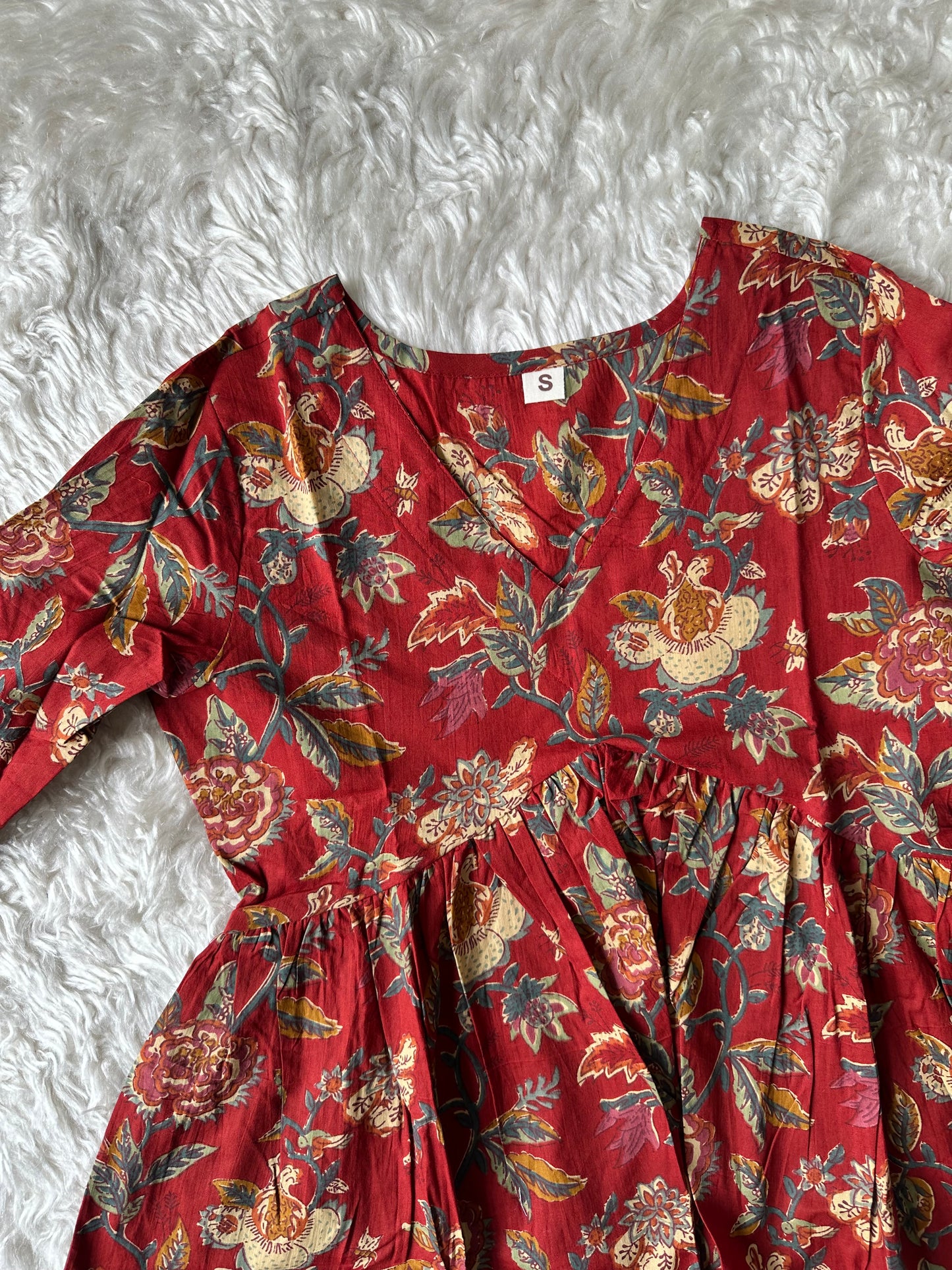 Premium Cotton Peplum Kurti