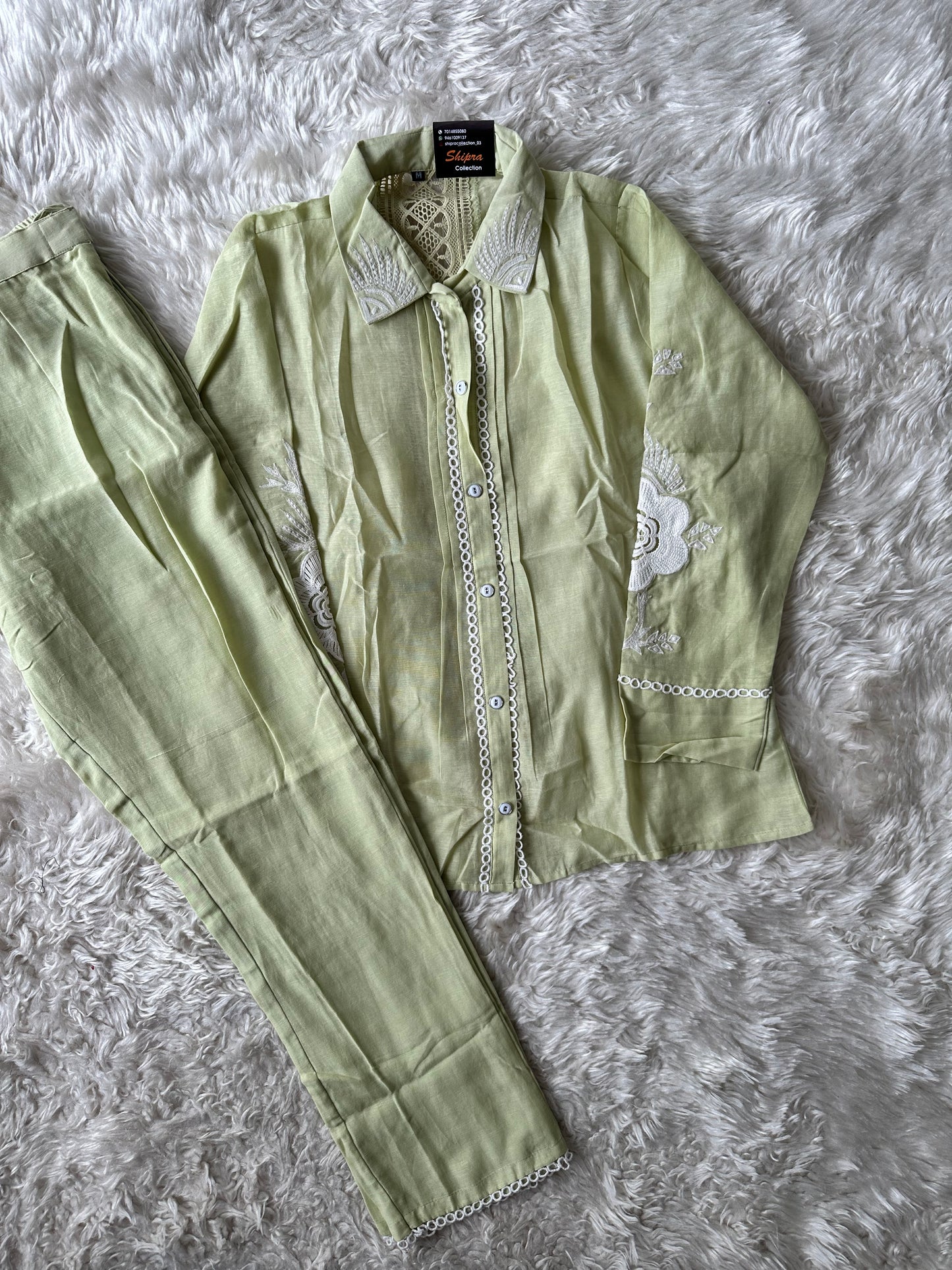 Pure Linen Co-ord Set