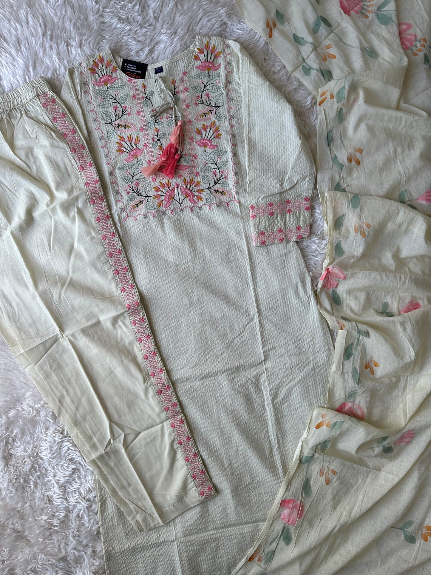 Premium Cotton Thread Work Collection