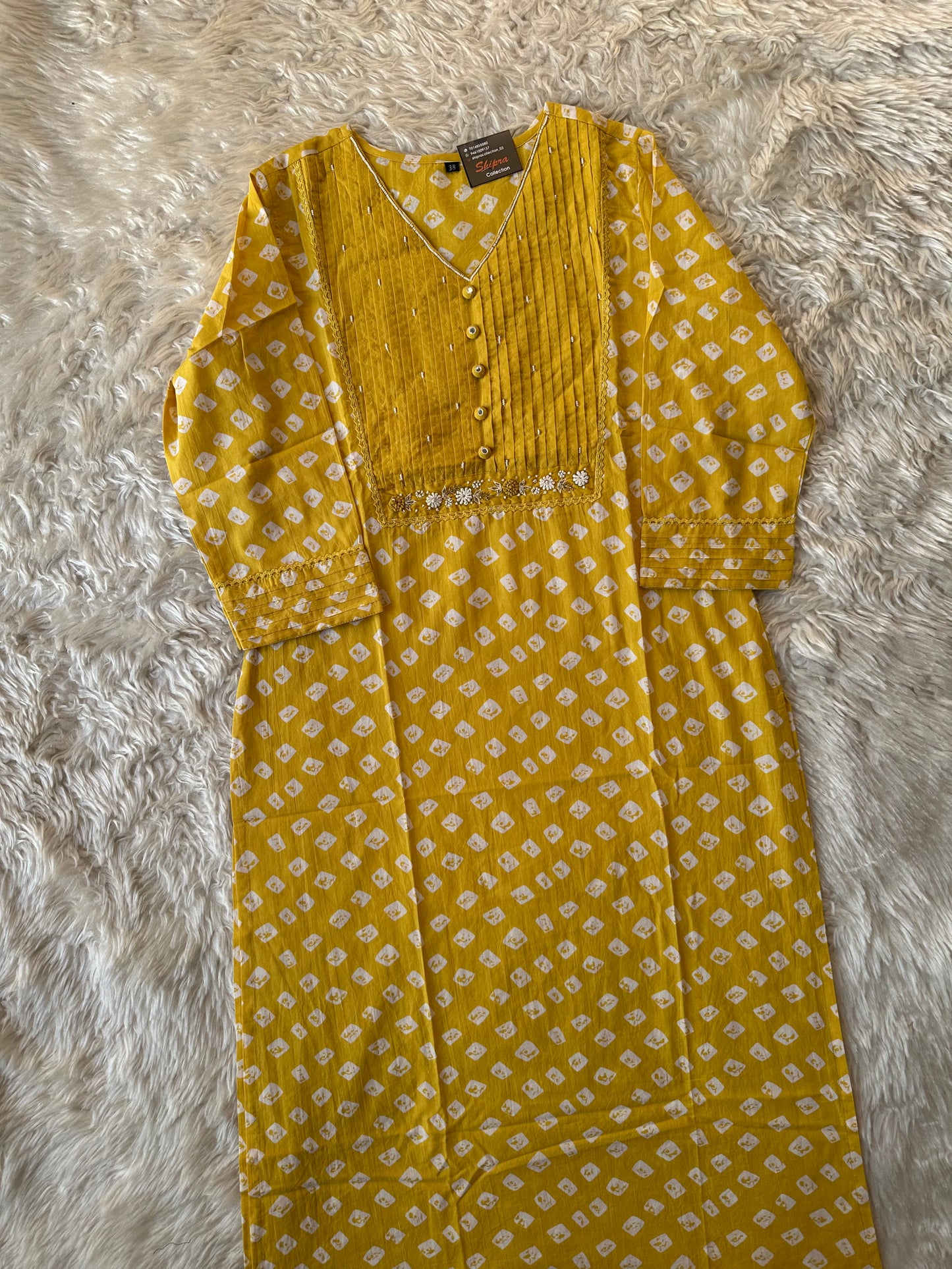 Premium Cotton Kurti Pant Dupatta Set