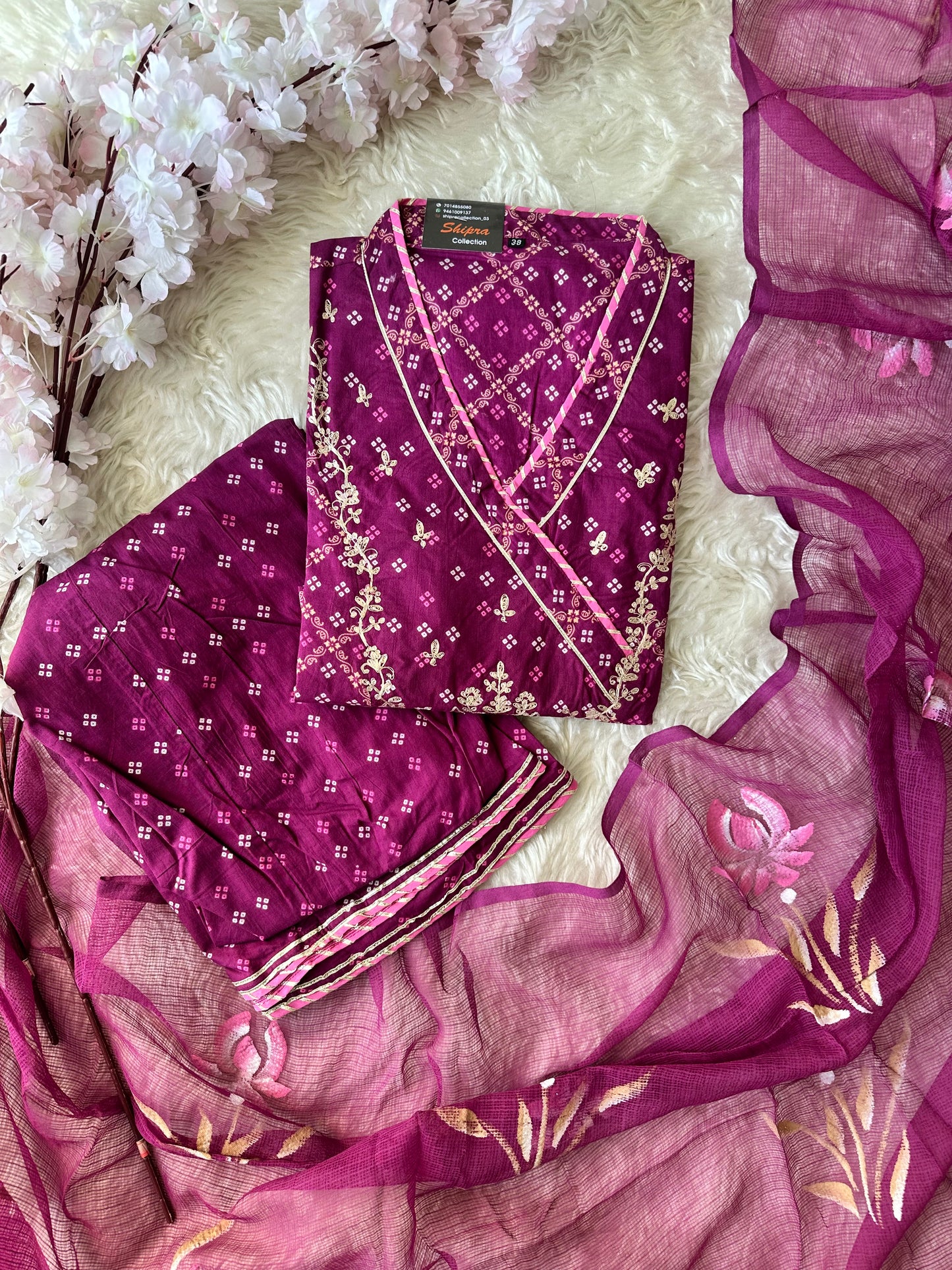 Hand Painted Doriya Love ♥️ Set