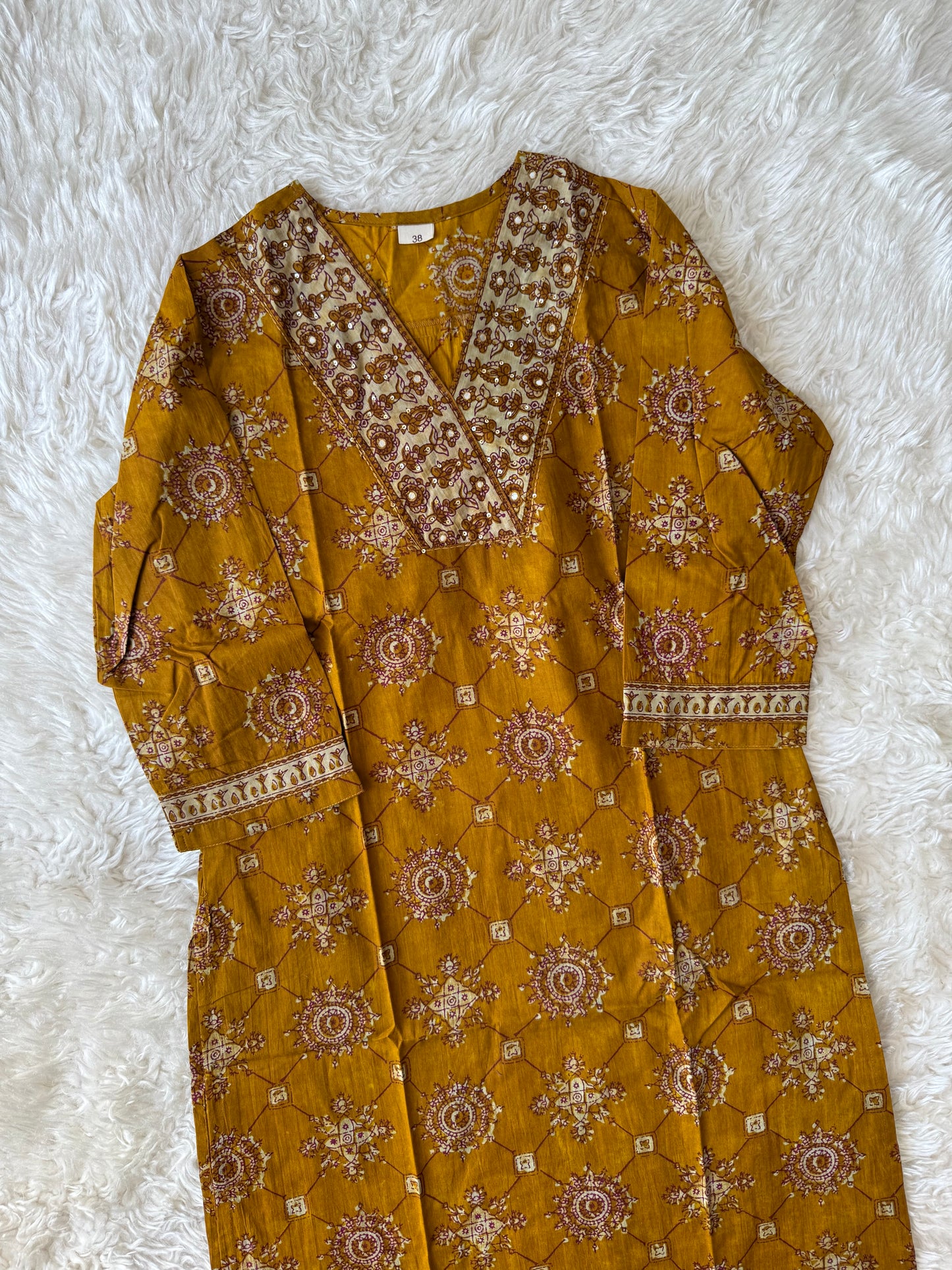 Premium Cotton Kurti Pant Dupatta Set