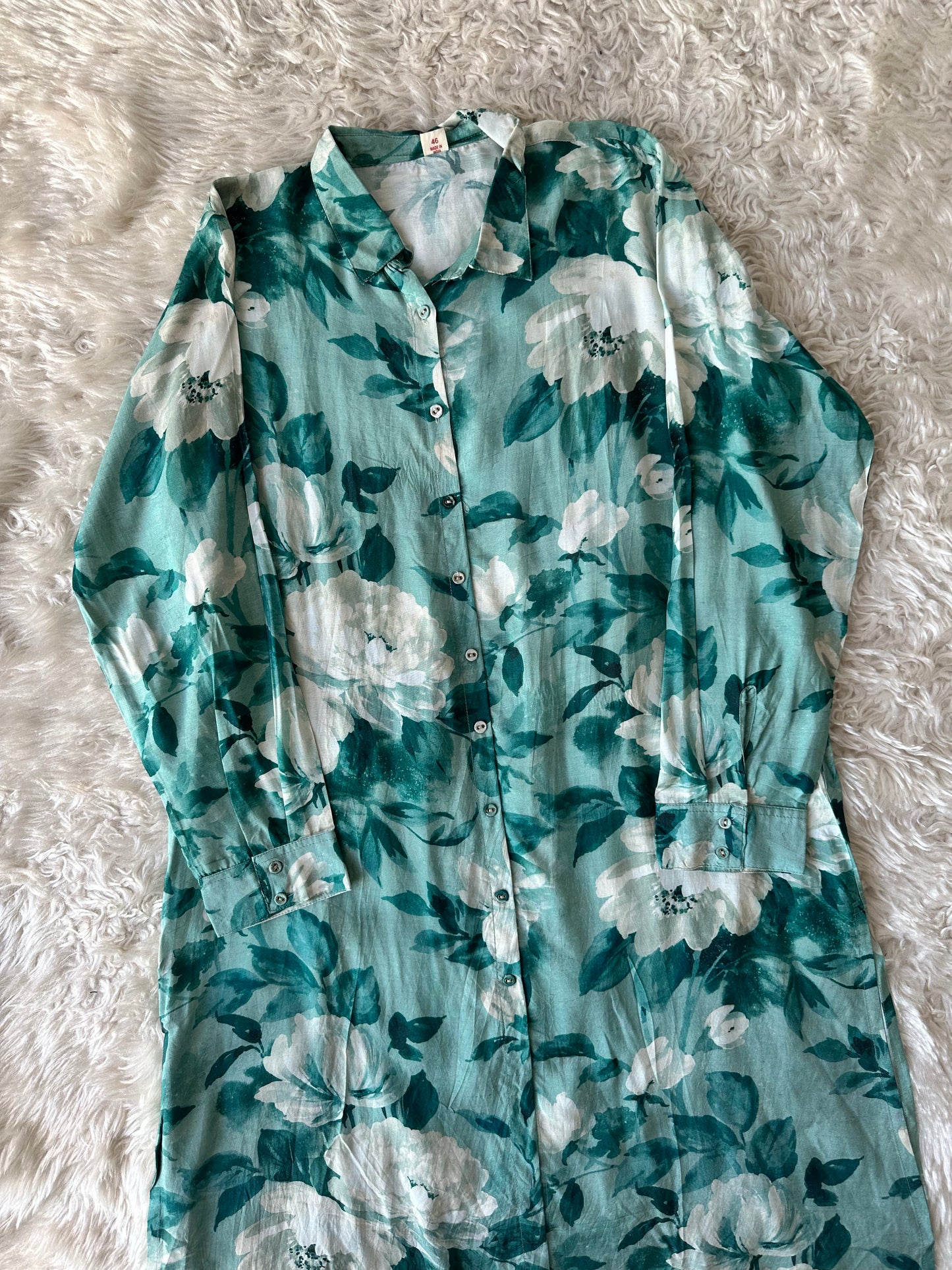 Pure Muslin Silk Co-ord Set