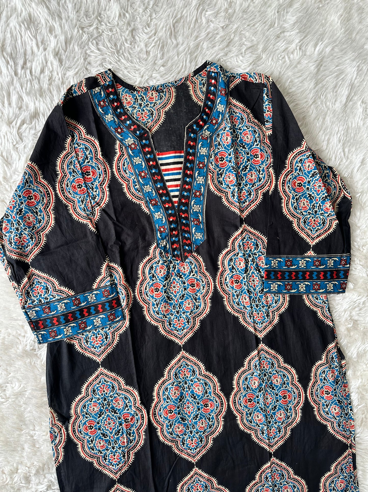Budget Friendly Kurti Pant Dupatta Set
