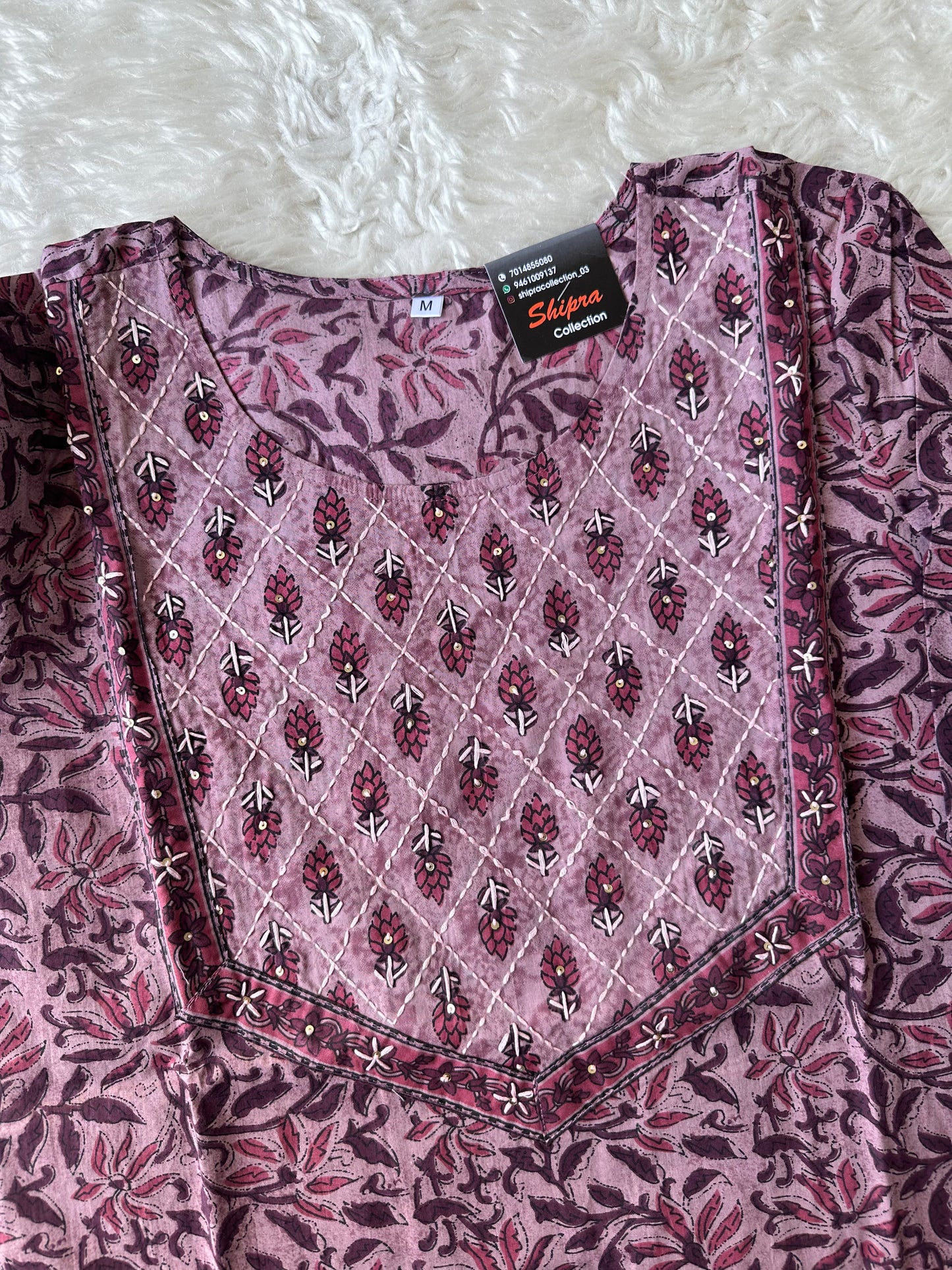 Premium Cotton Kurti Pant Dupatta Set