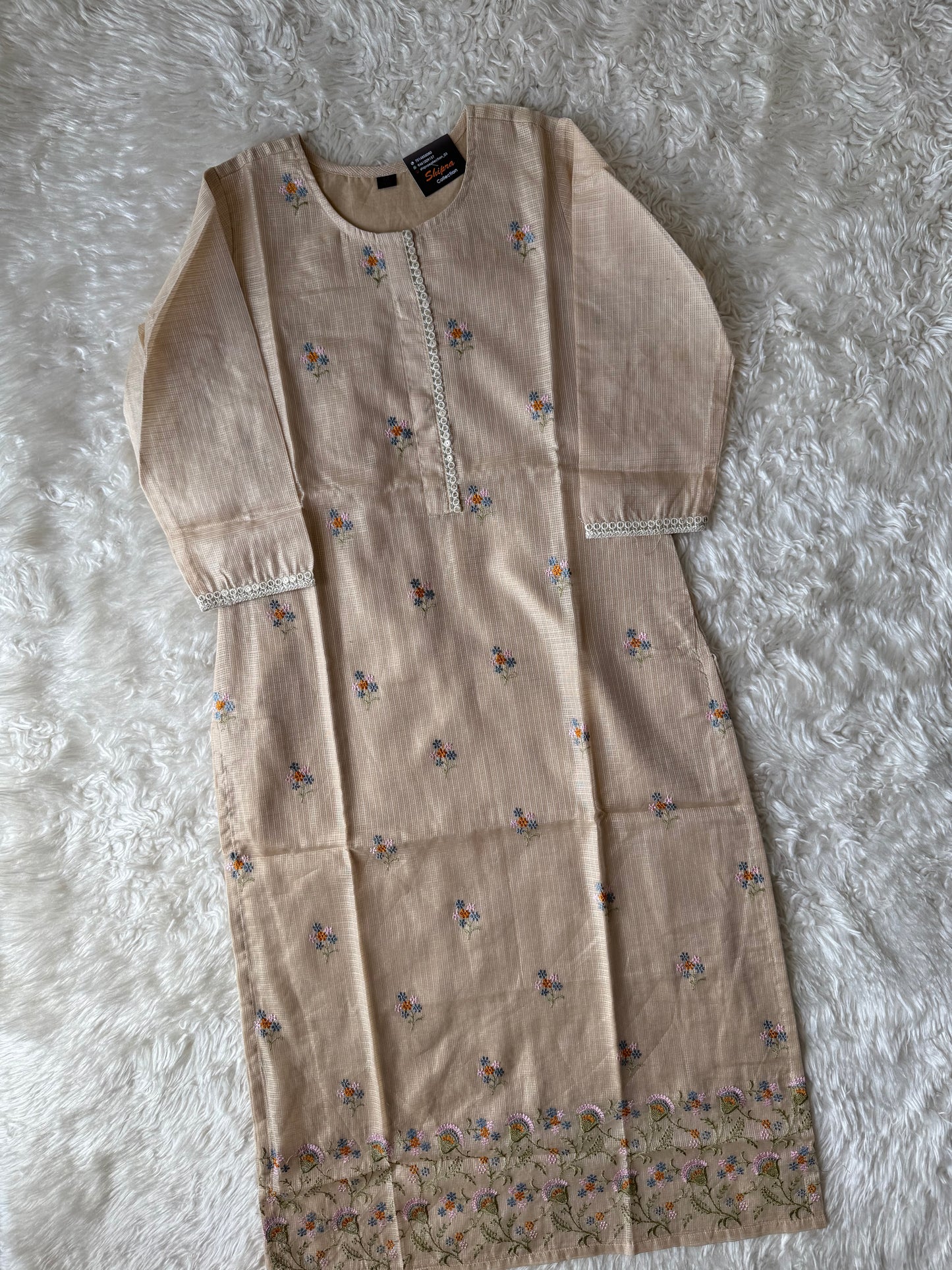 Doriya Kurti Pant Dupatta Set