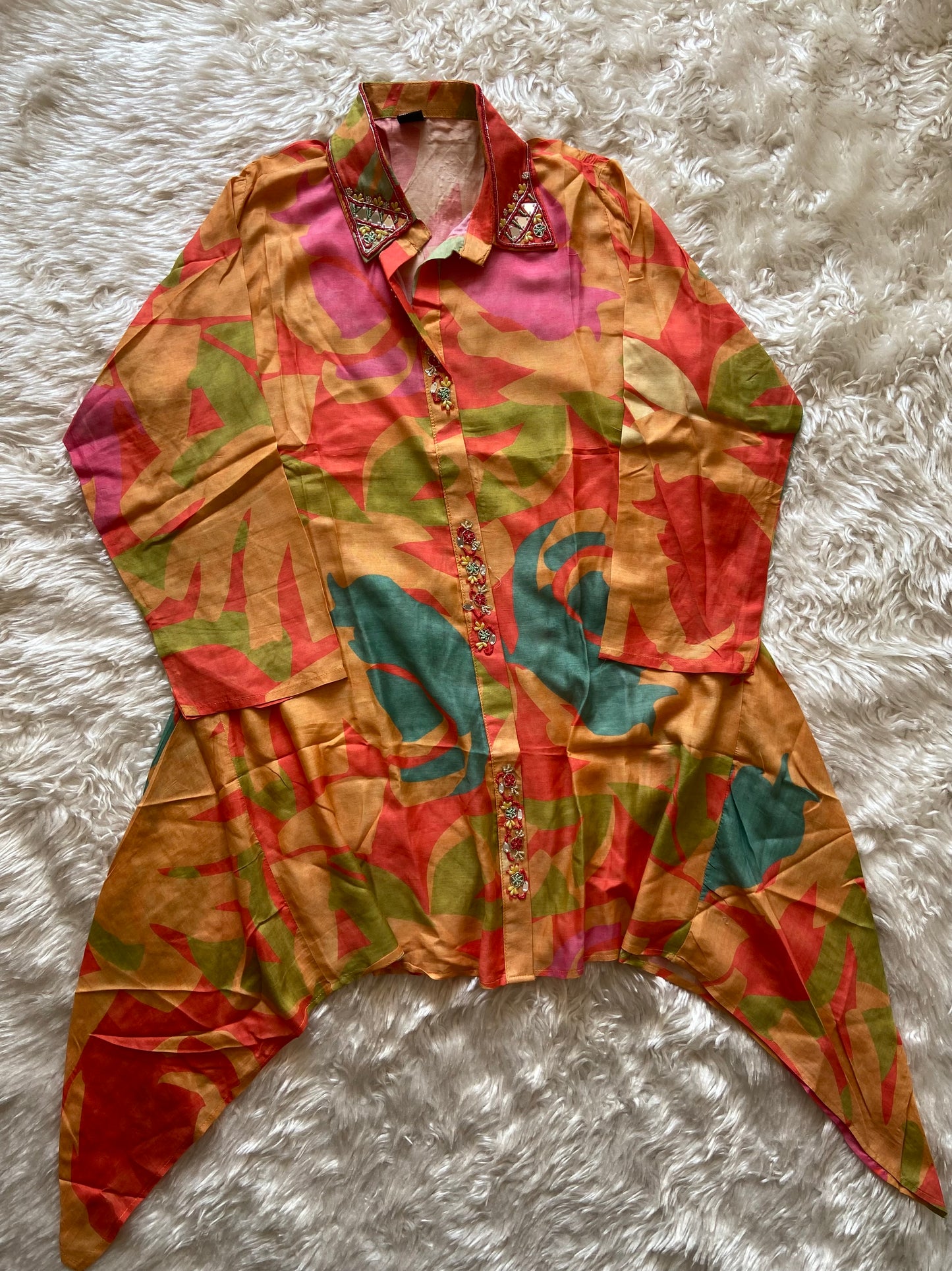 Premium Muslin Silk co-ord Set