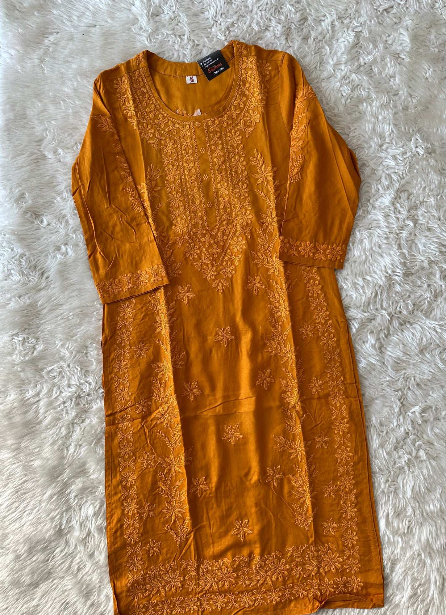 Rayon Kurti Pant Set