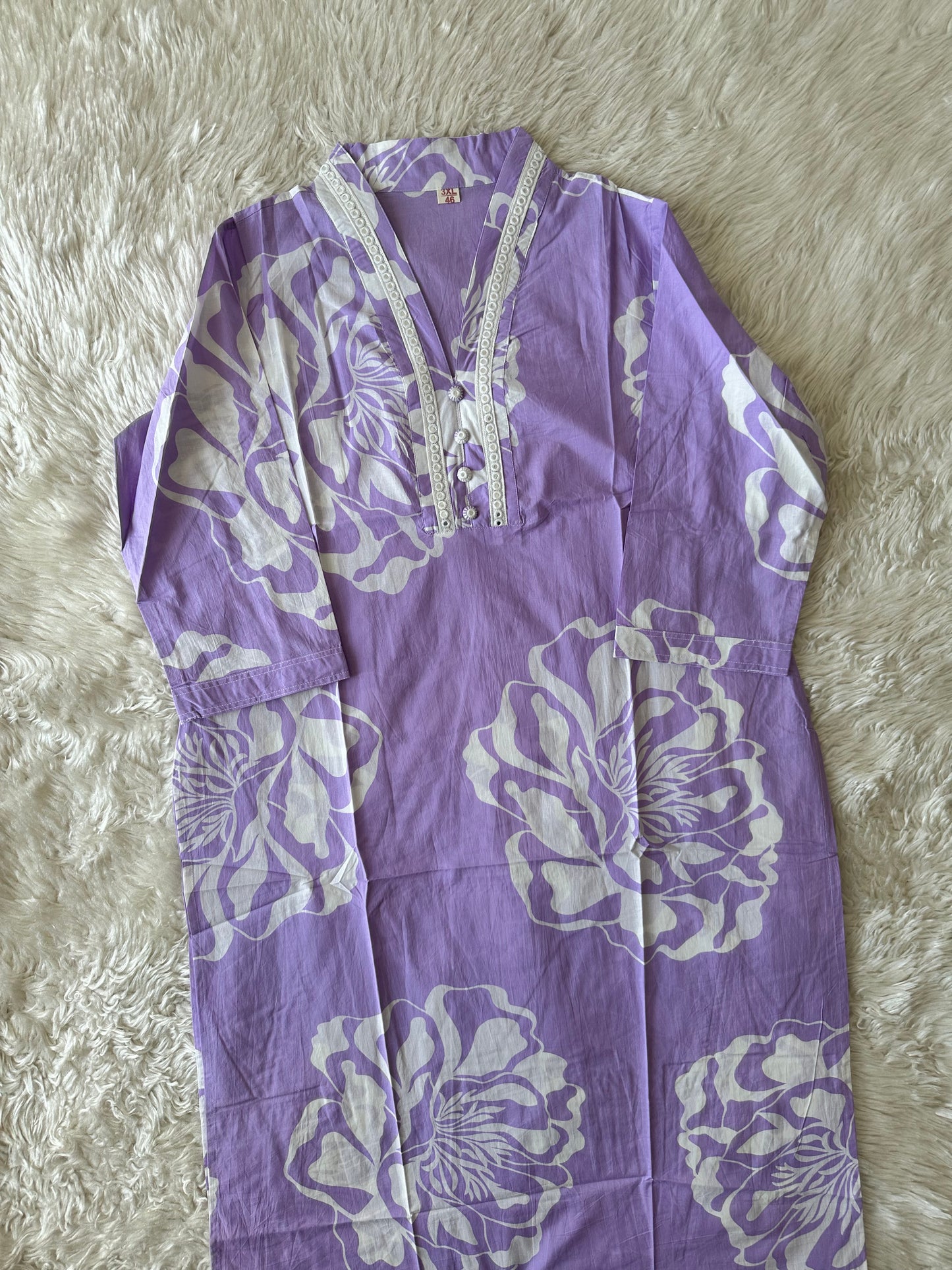 Pure Cotton Kurti Pant Set