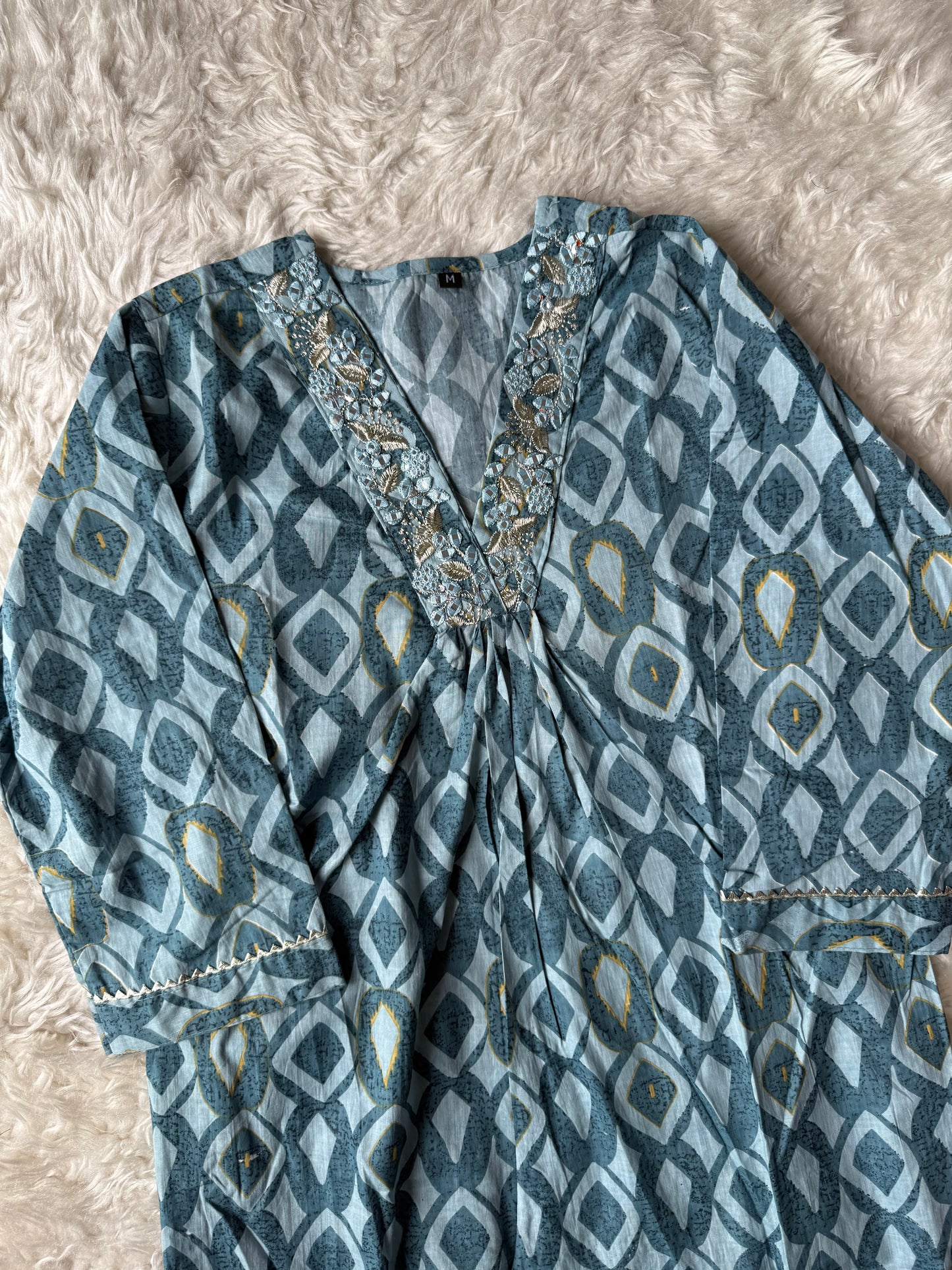 Cotton Kurti Pant Set