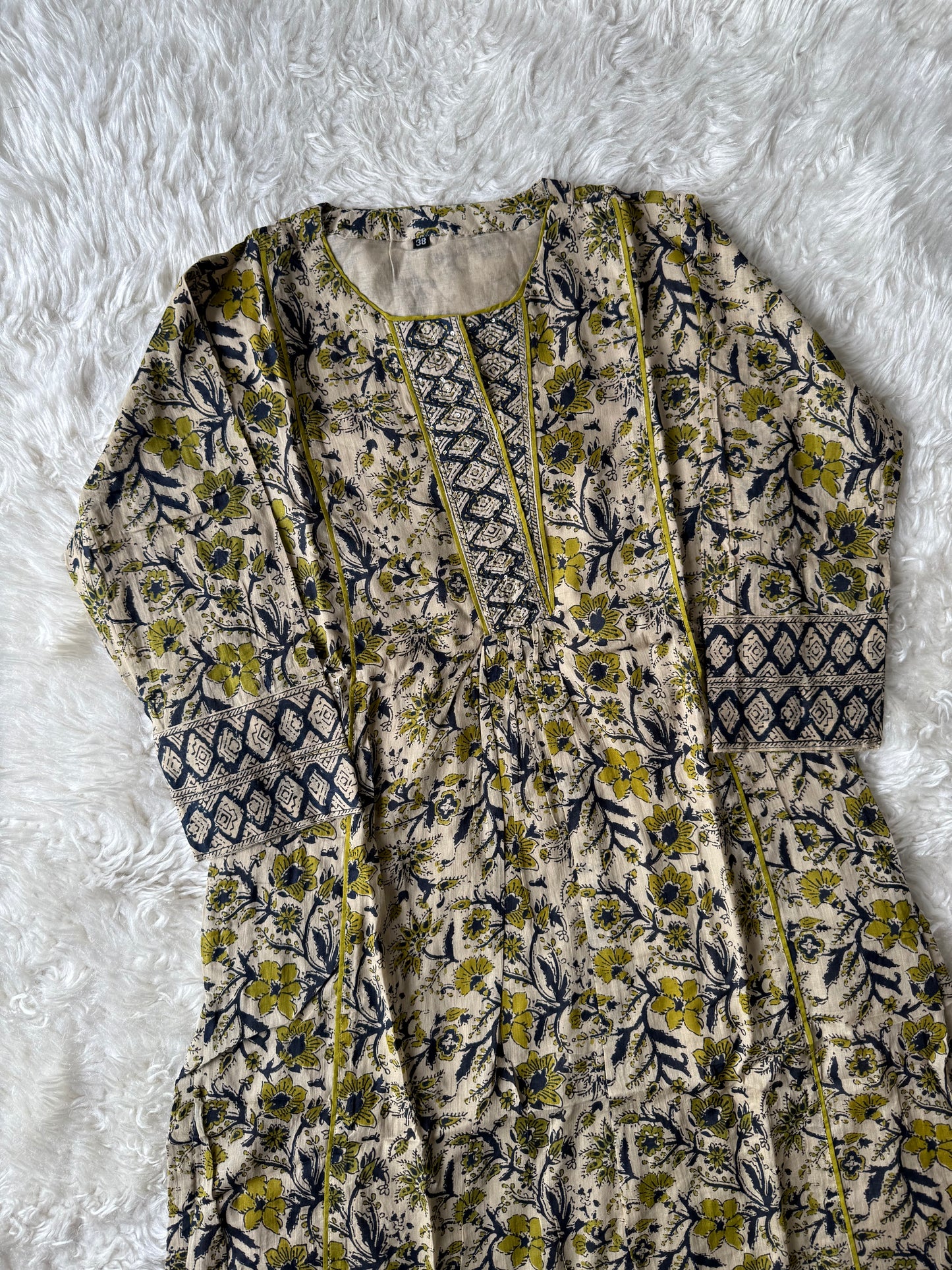 Premium Mul Cotton Kurti Pant Dupatta Set