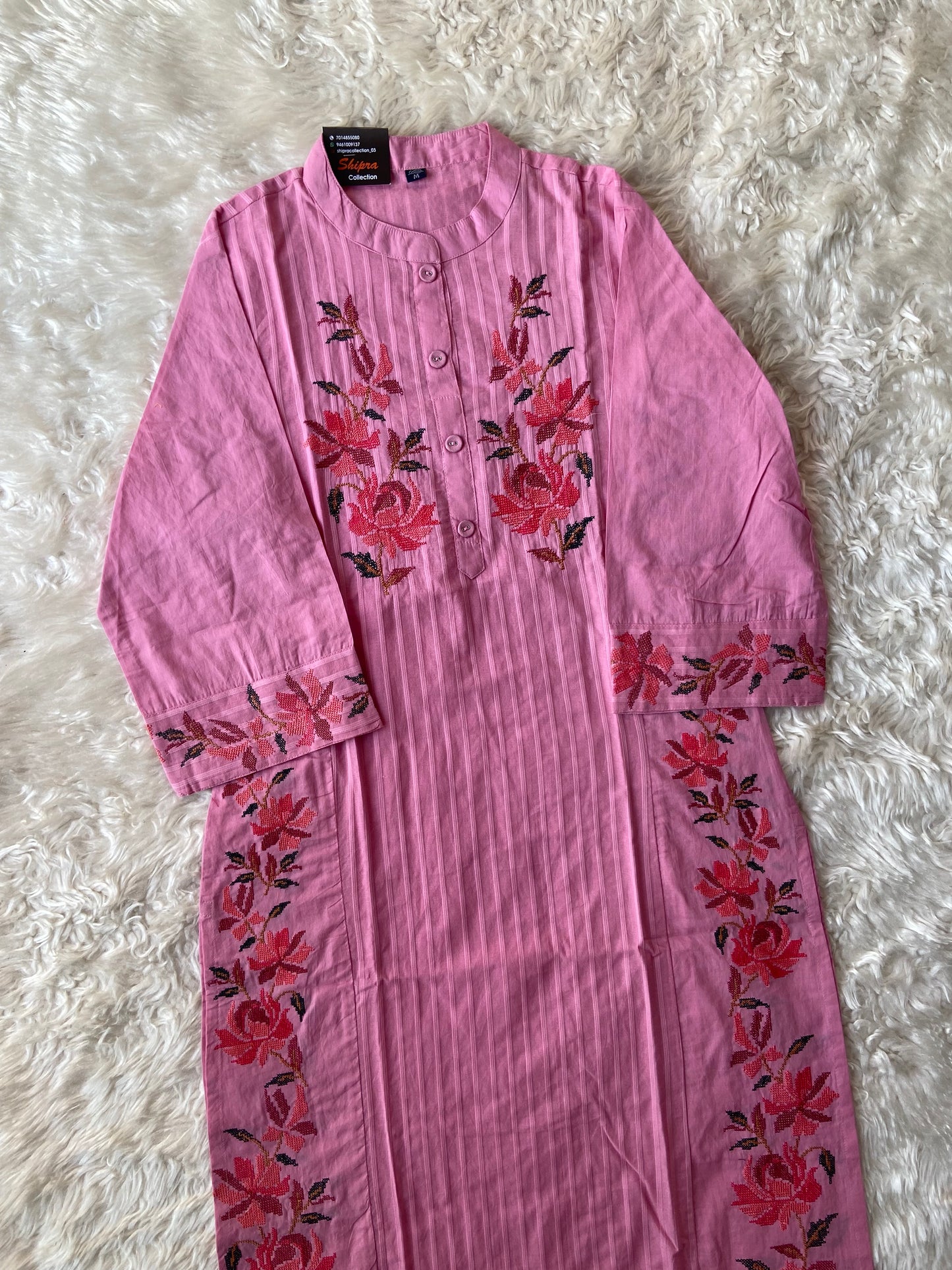 Premium Cotton Thread Work Collection
